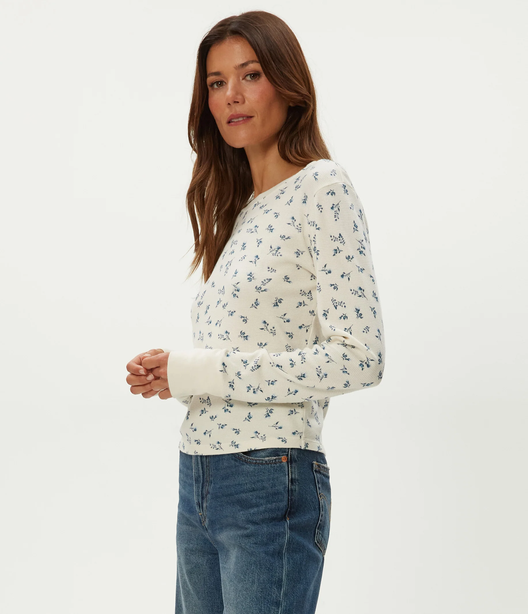 Palmer Printed Cropped Tee - Image 7