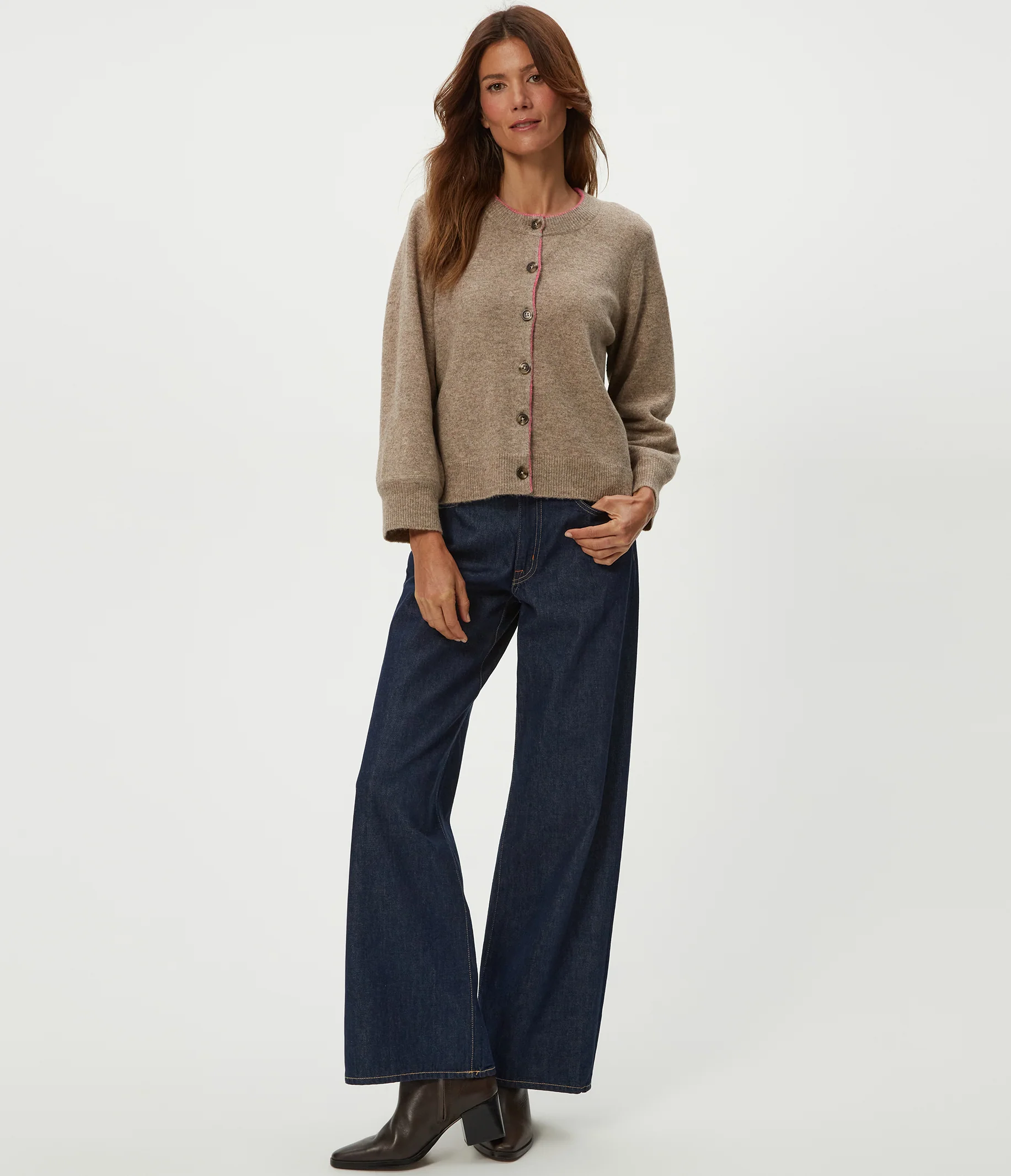 Parson Crewneck Cardigan - Image 10