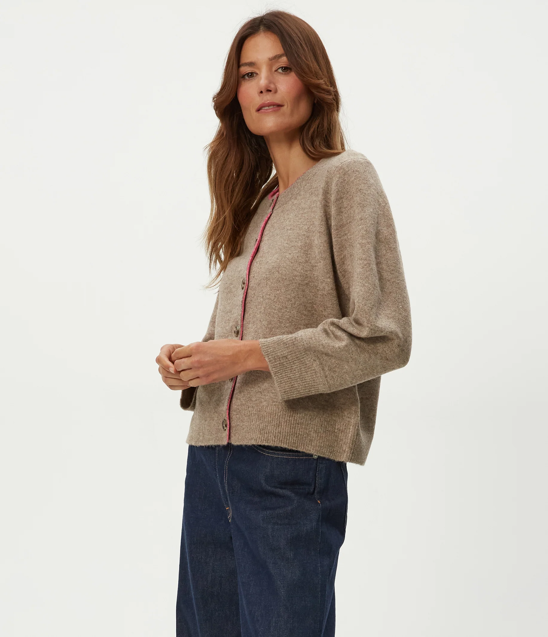 Parson Crewneck Cardigan - Image 11