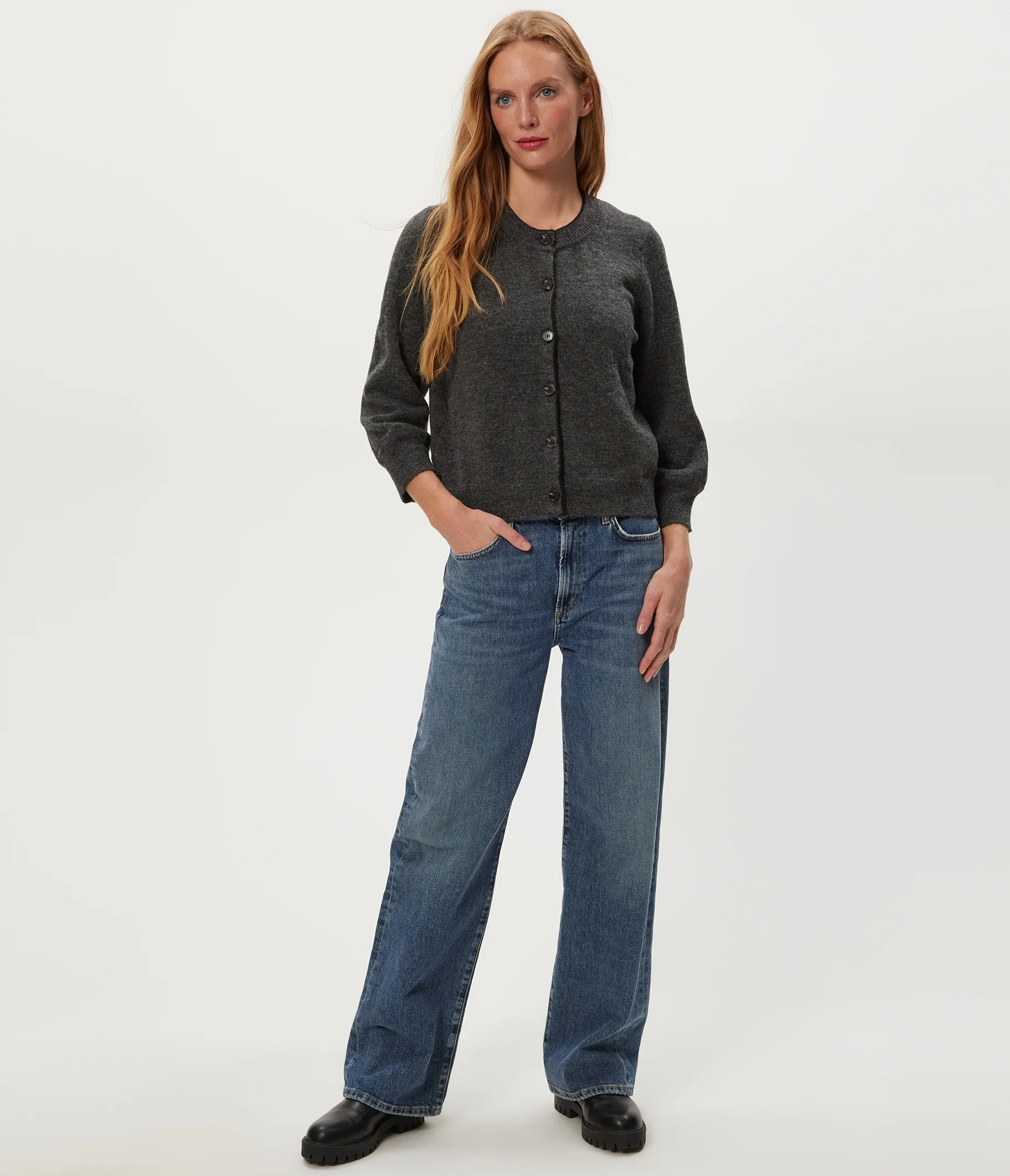 Parson Crewneck Cardigan - Image 14