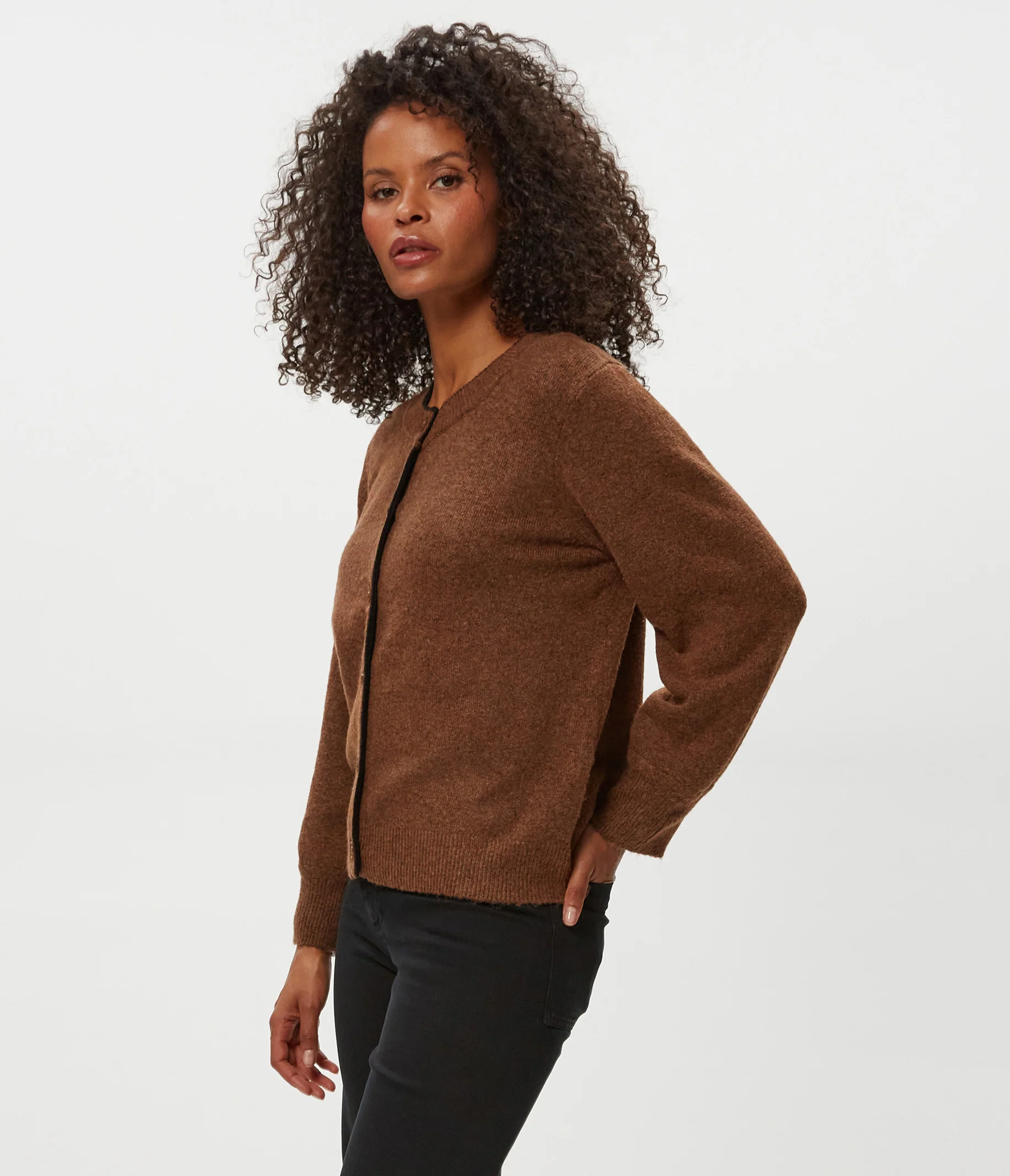 Parson Crewneck Cardigan - Image 3