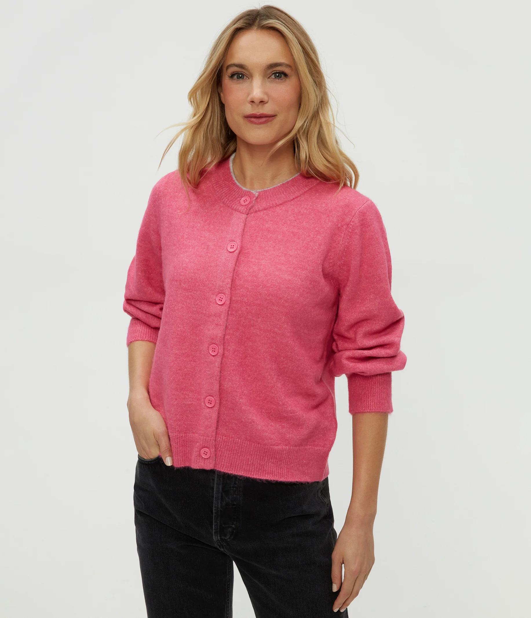 Parson Crewneck Cardigan - Image 6