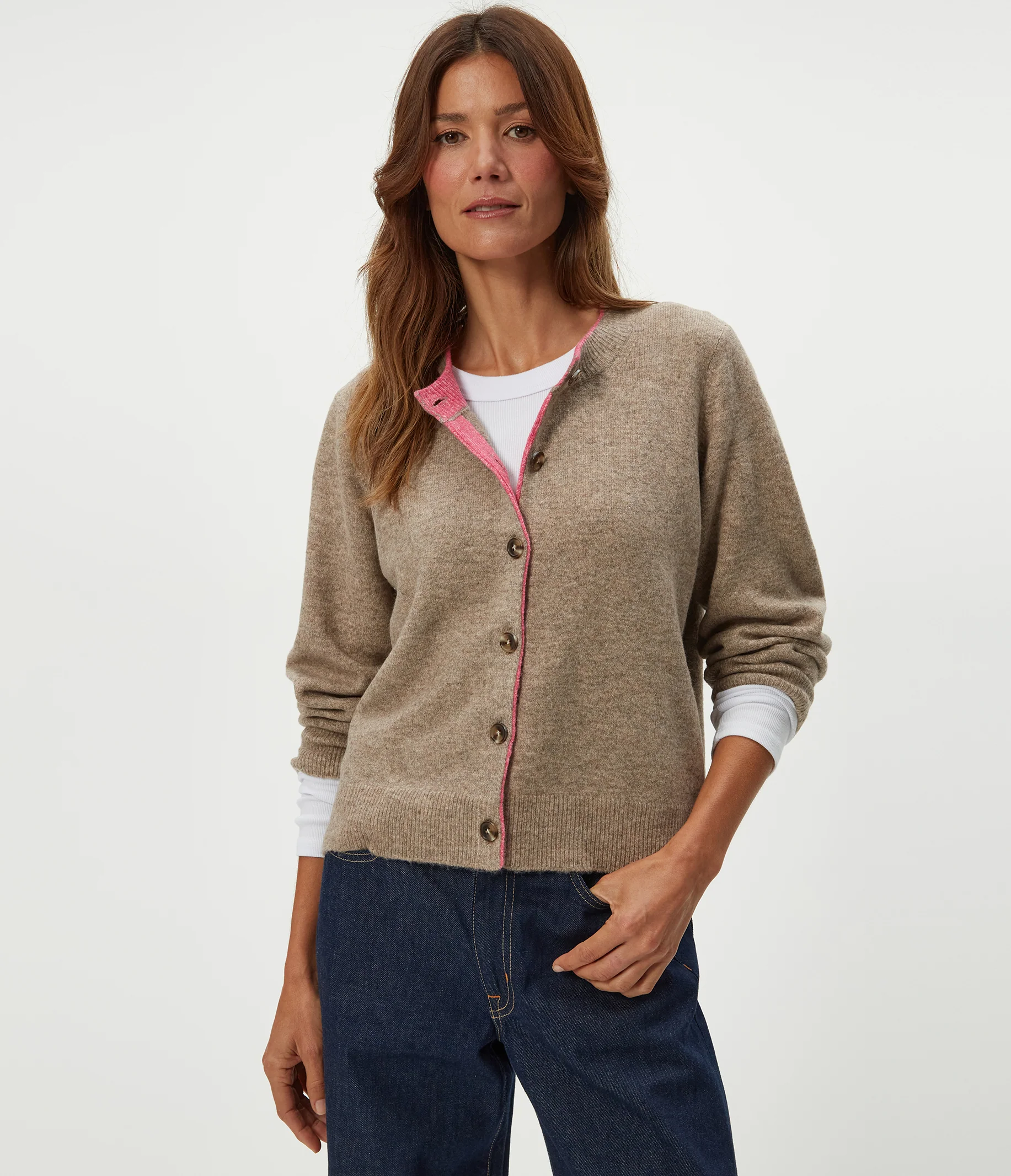 Parson Crewneck Cardigan - Image 9