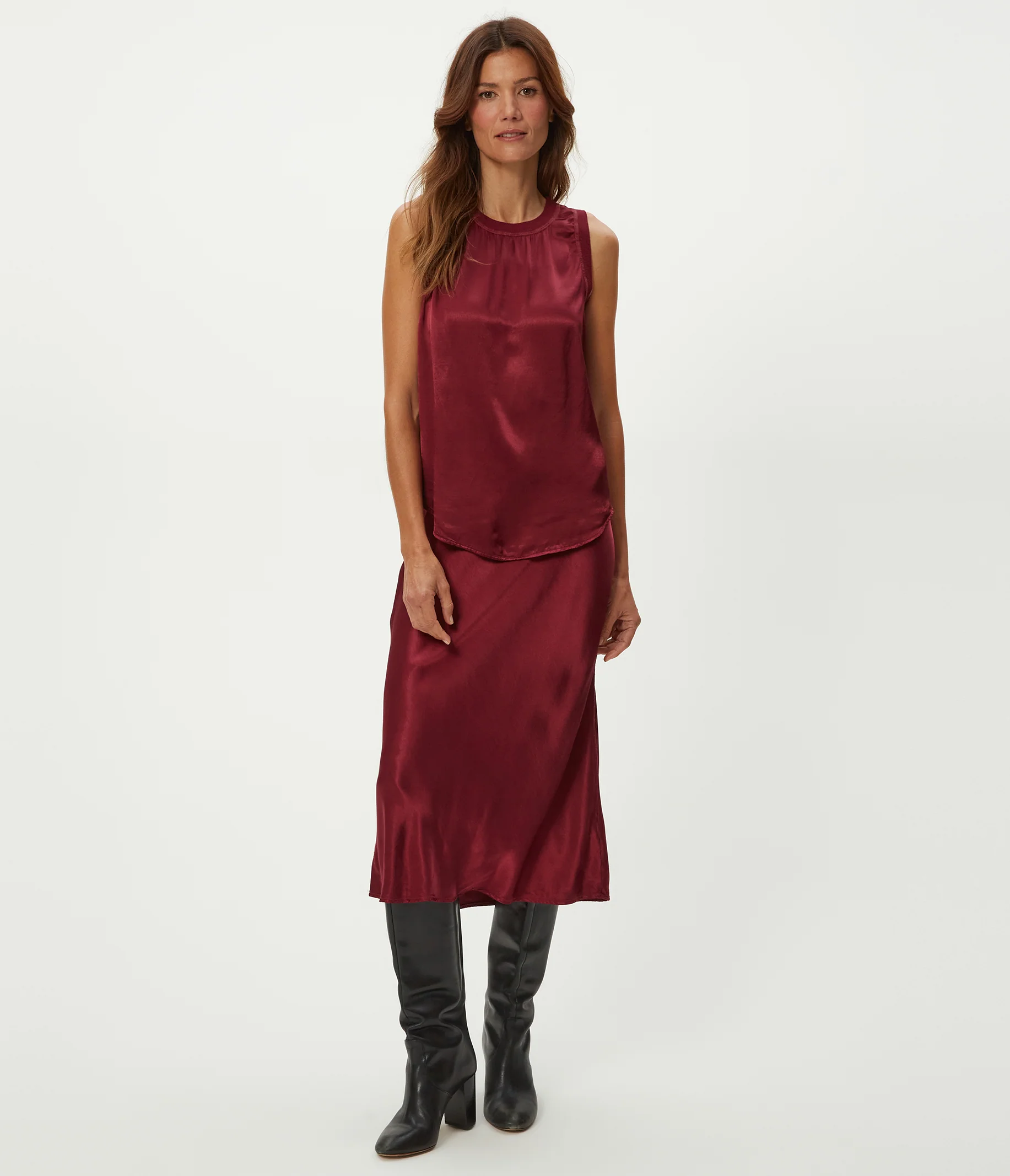 Leila Bias Midi Skirt - Image 5