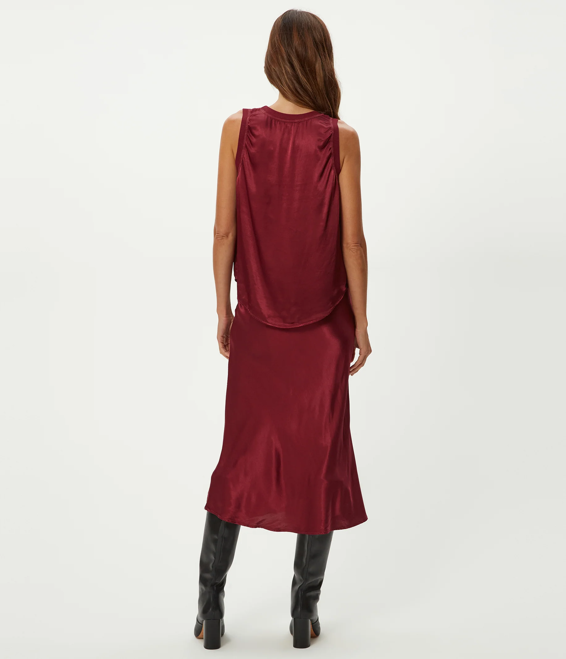 Leila Bias Midi Skirt - Image 8