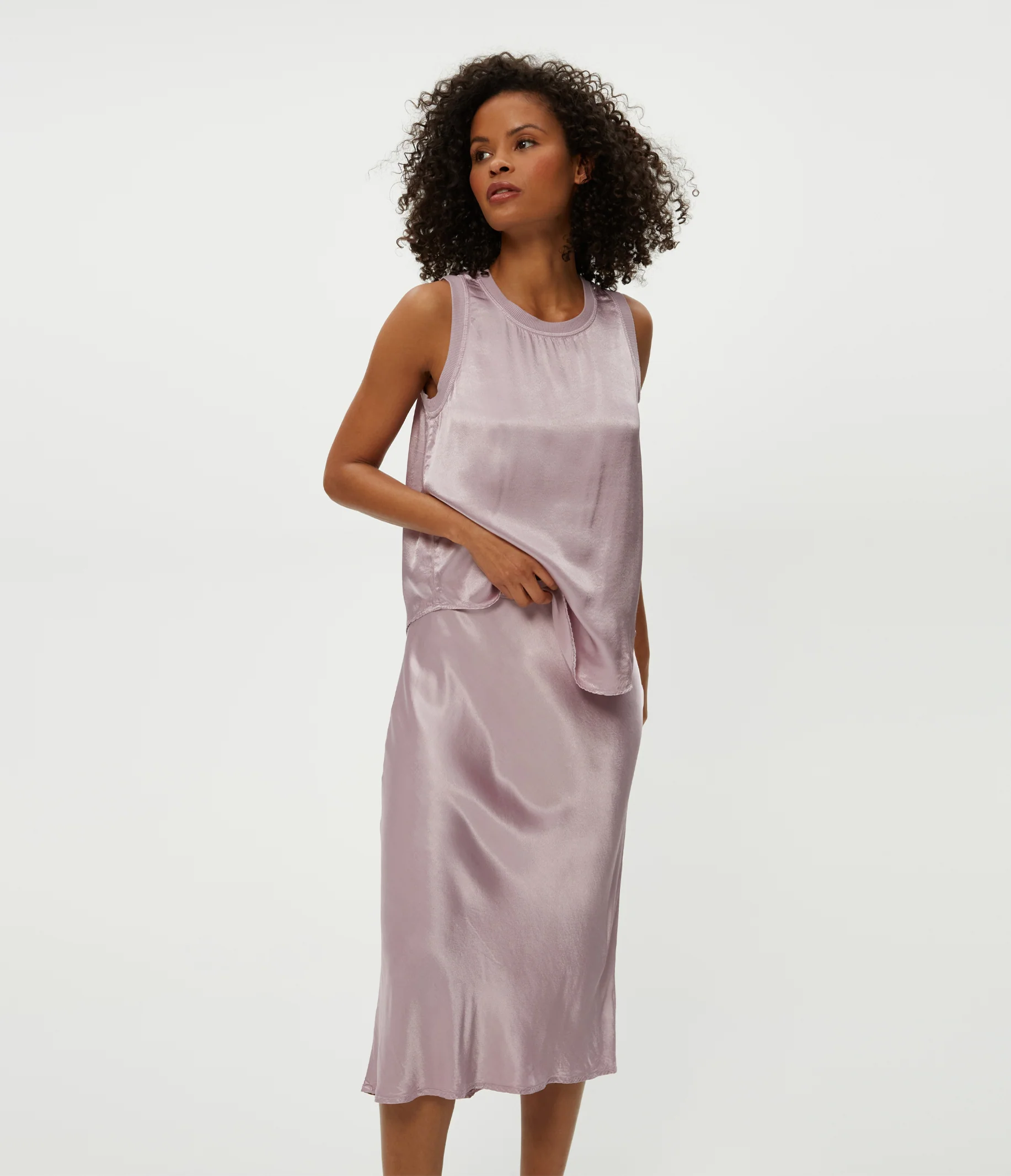 Leila Bias Midi Skirt - Image 25