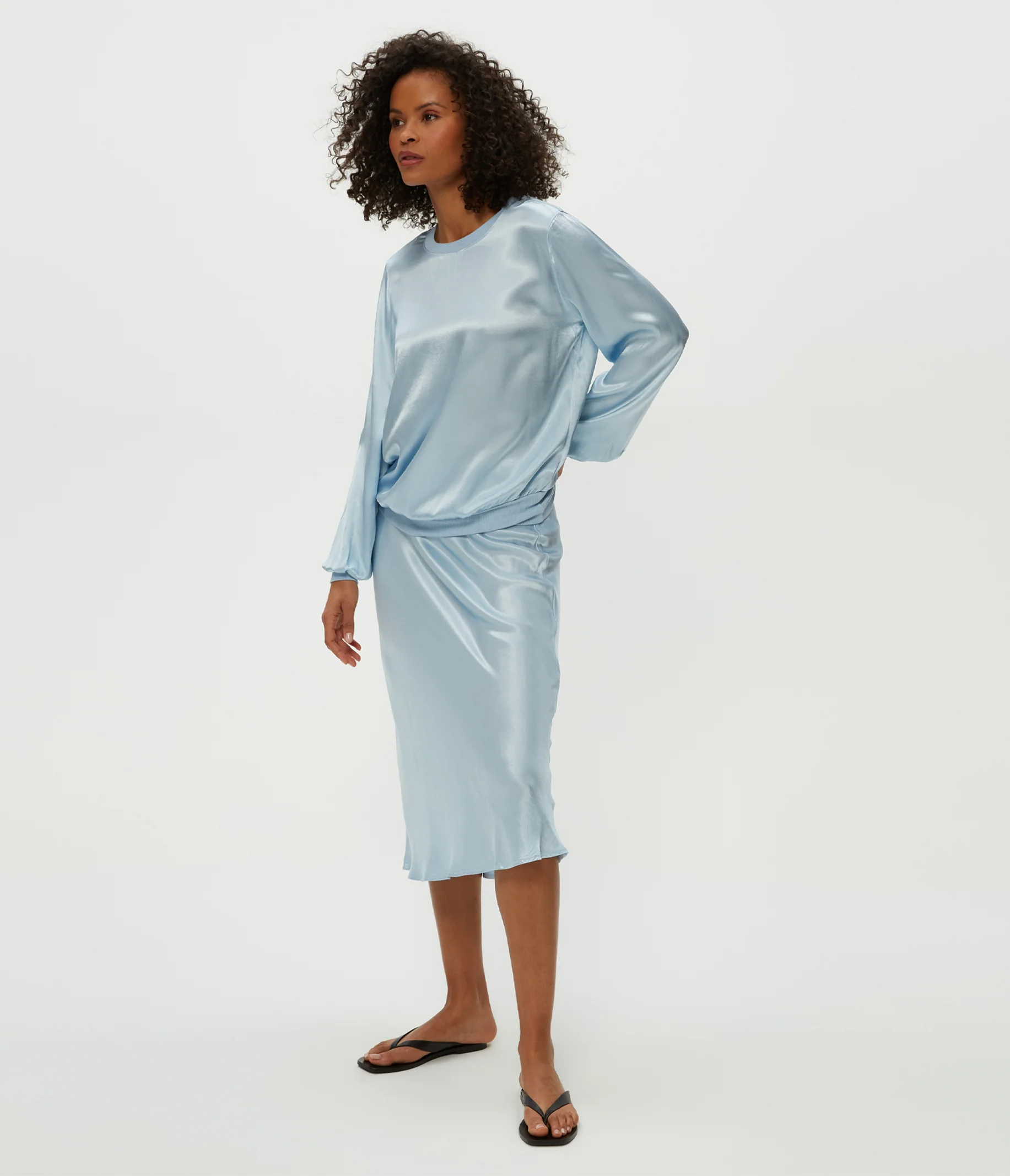 Leila Bias Midi Skirt - Image 19