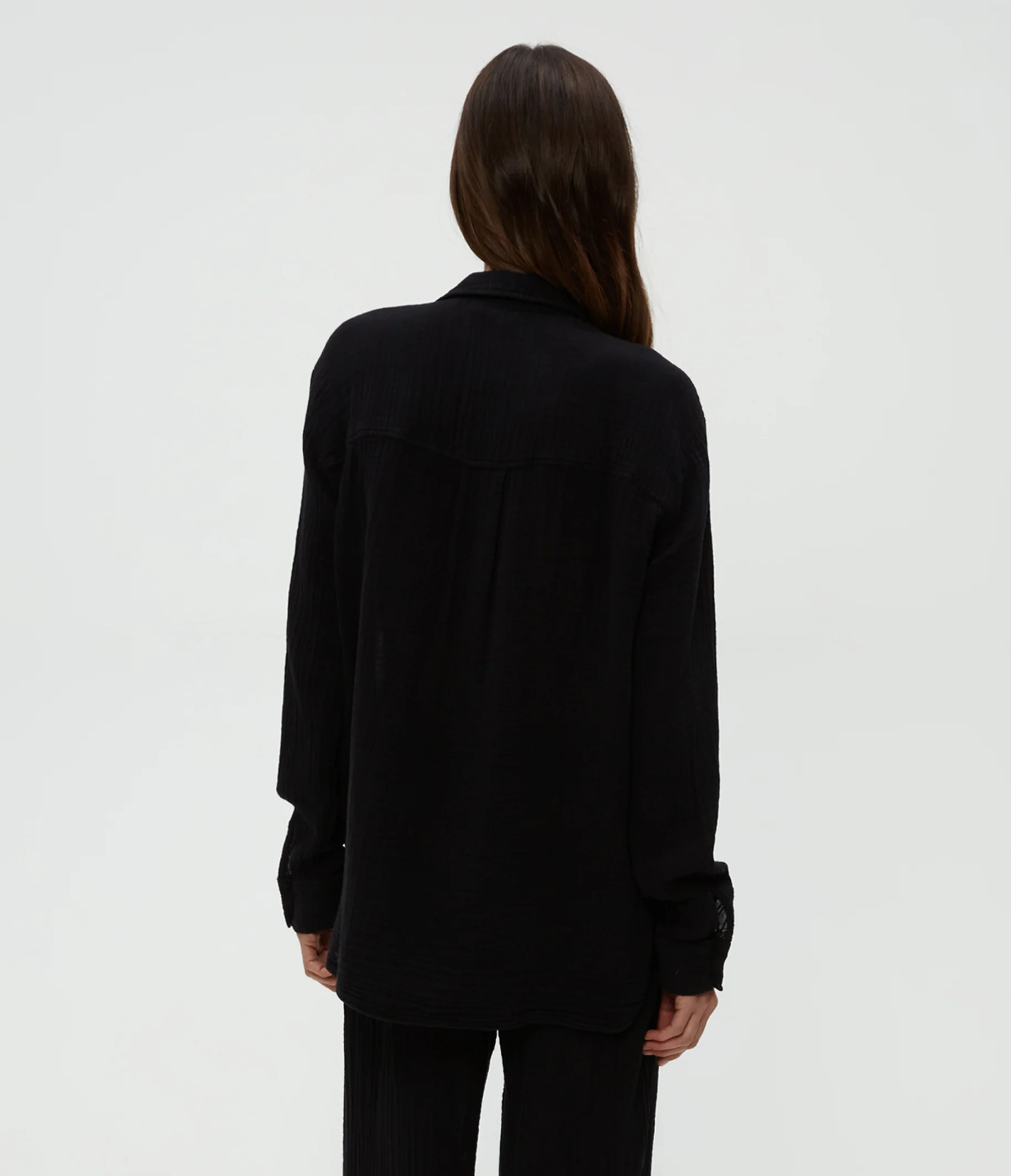 Petite Leo Gauze Button Down Shirt - Image 20
