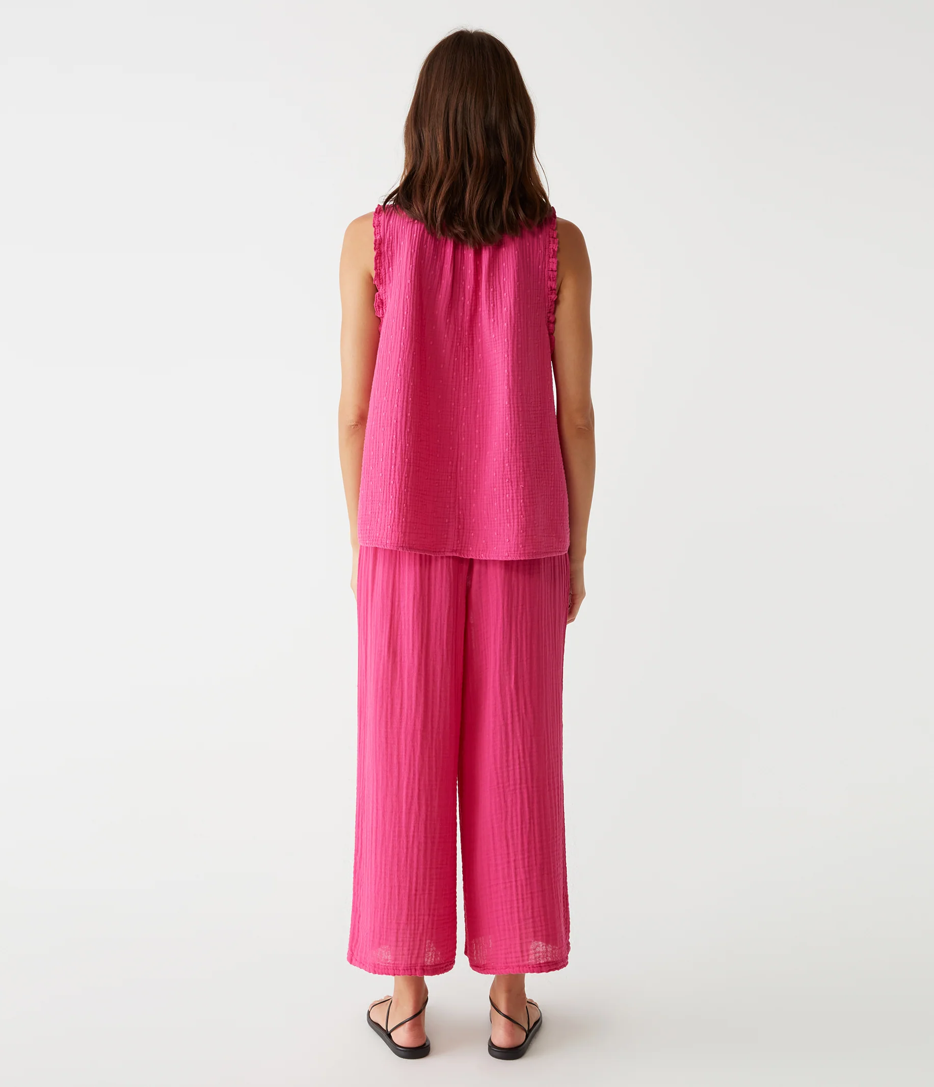 Medina Cropped Gauze Pant - Image 31