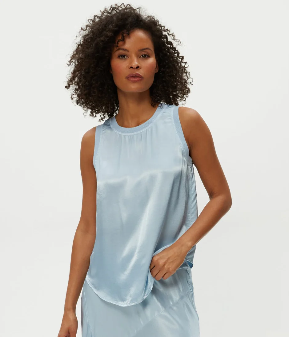 Shay Satin Tank - Image 26