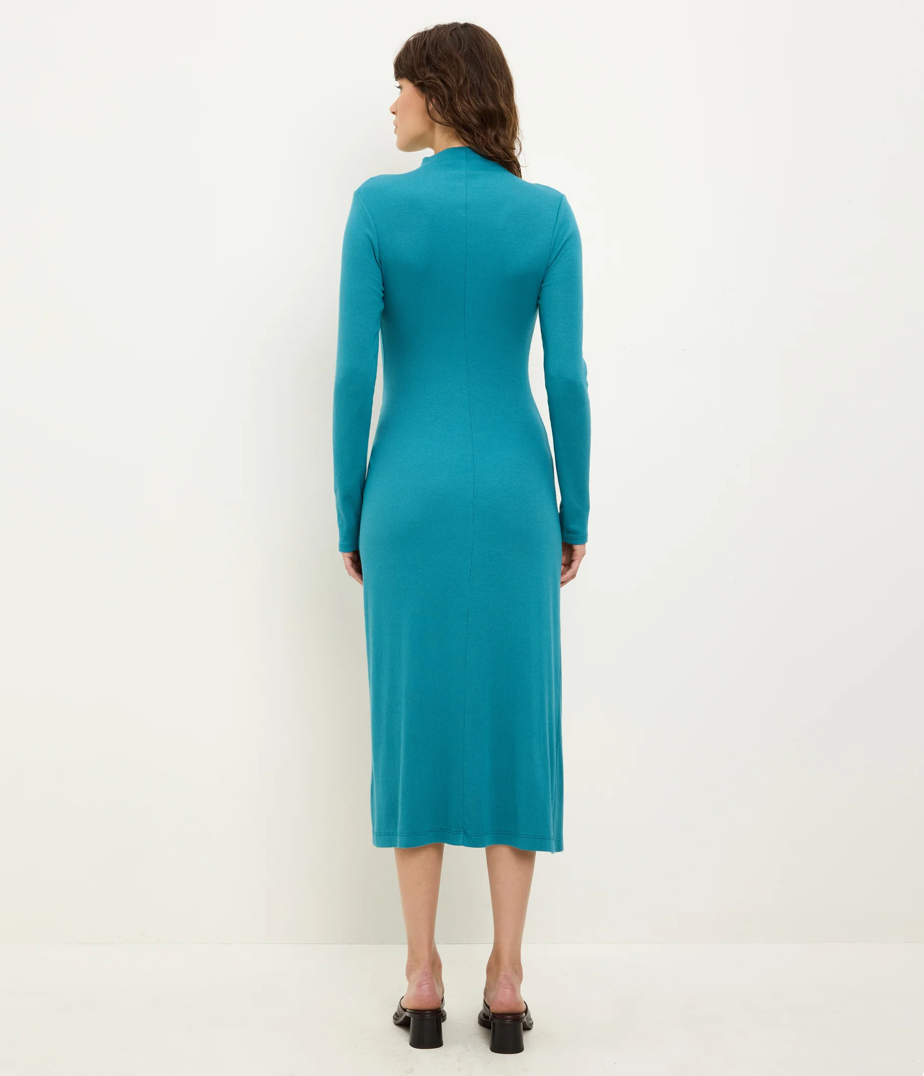Petite Tish Mock Neck Midi Dress - Image 15