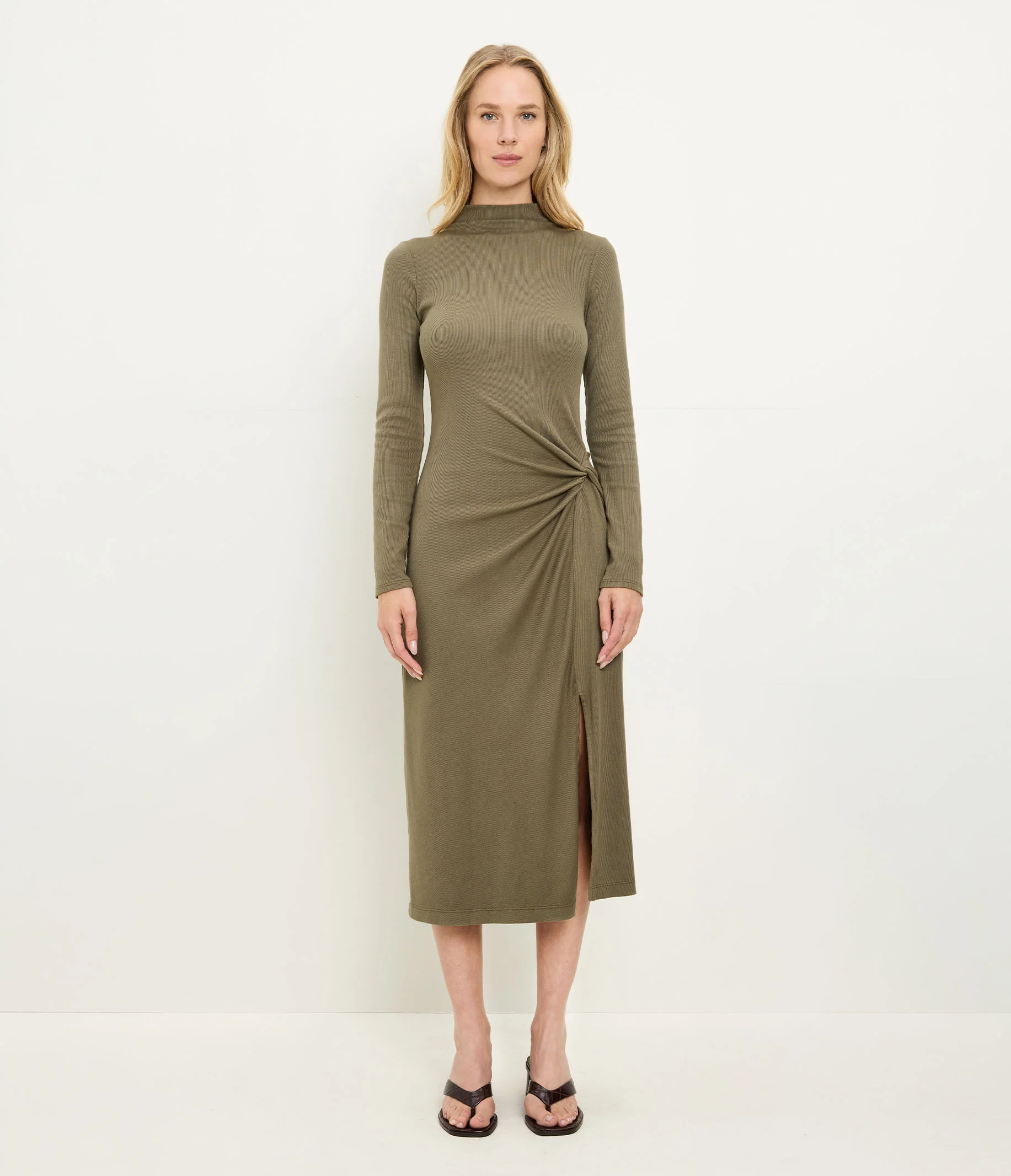Petite Tish Mock Neck Midi Dress - Image 18