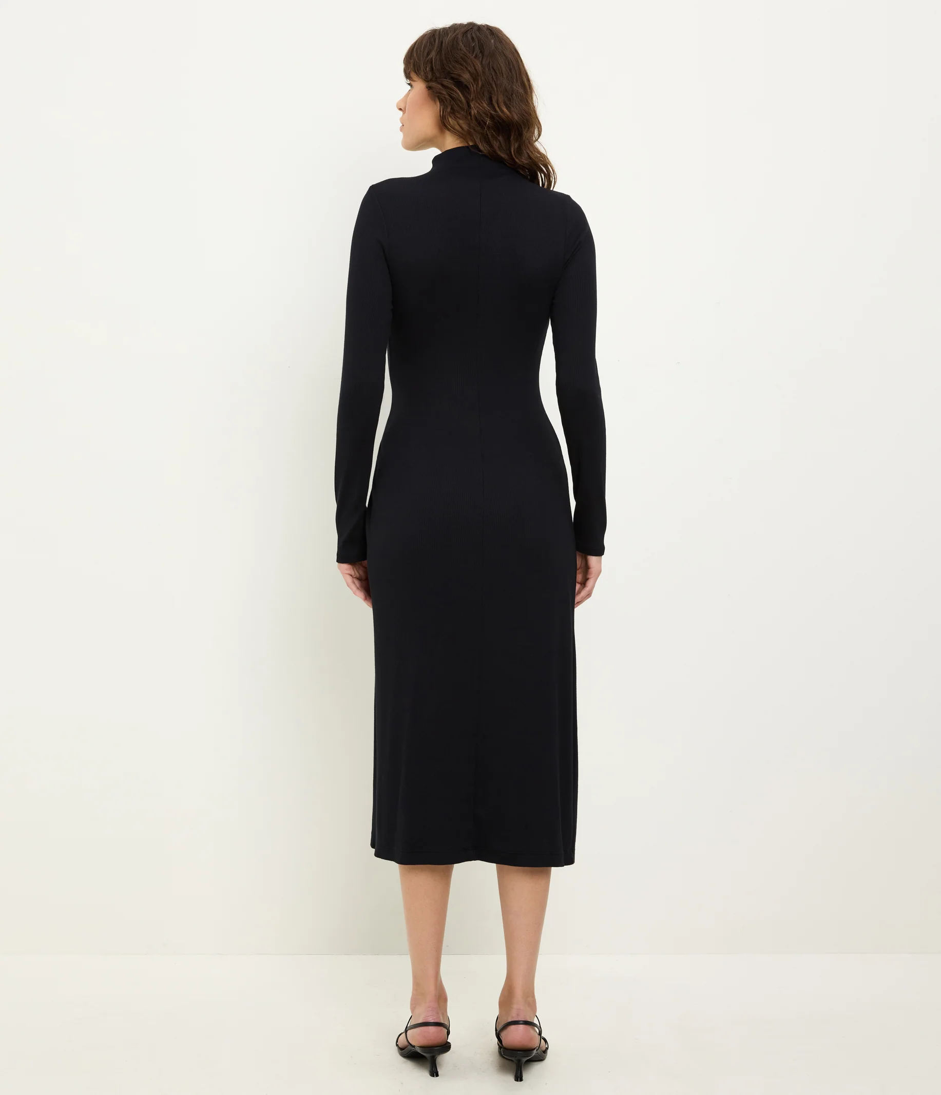 Petite Tish Mock Neck Midi Dress - Image 5