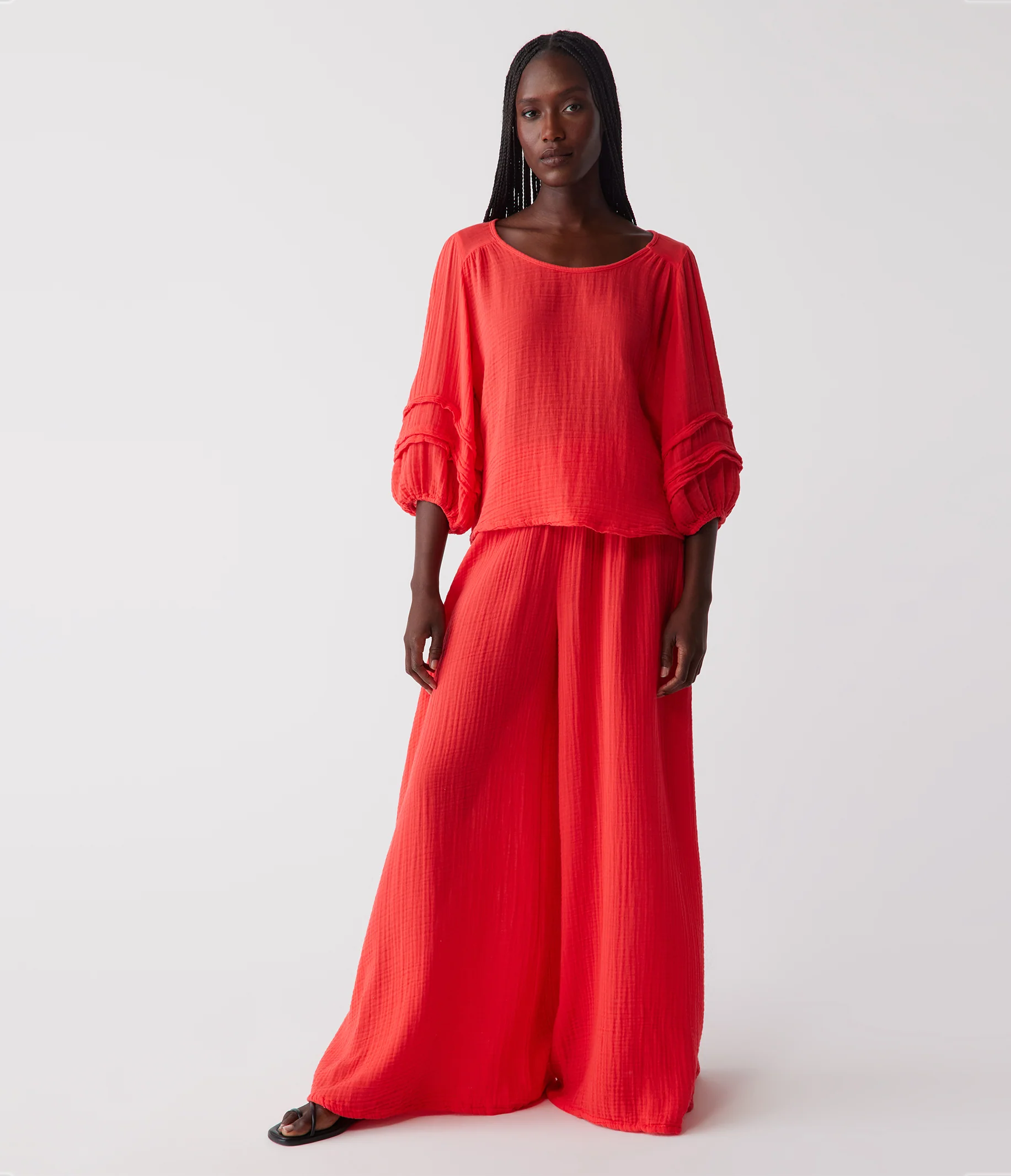Pruitt Balloon Sleeve Top - Image 21