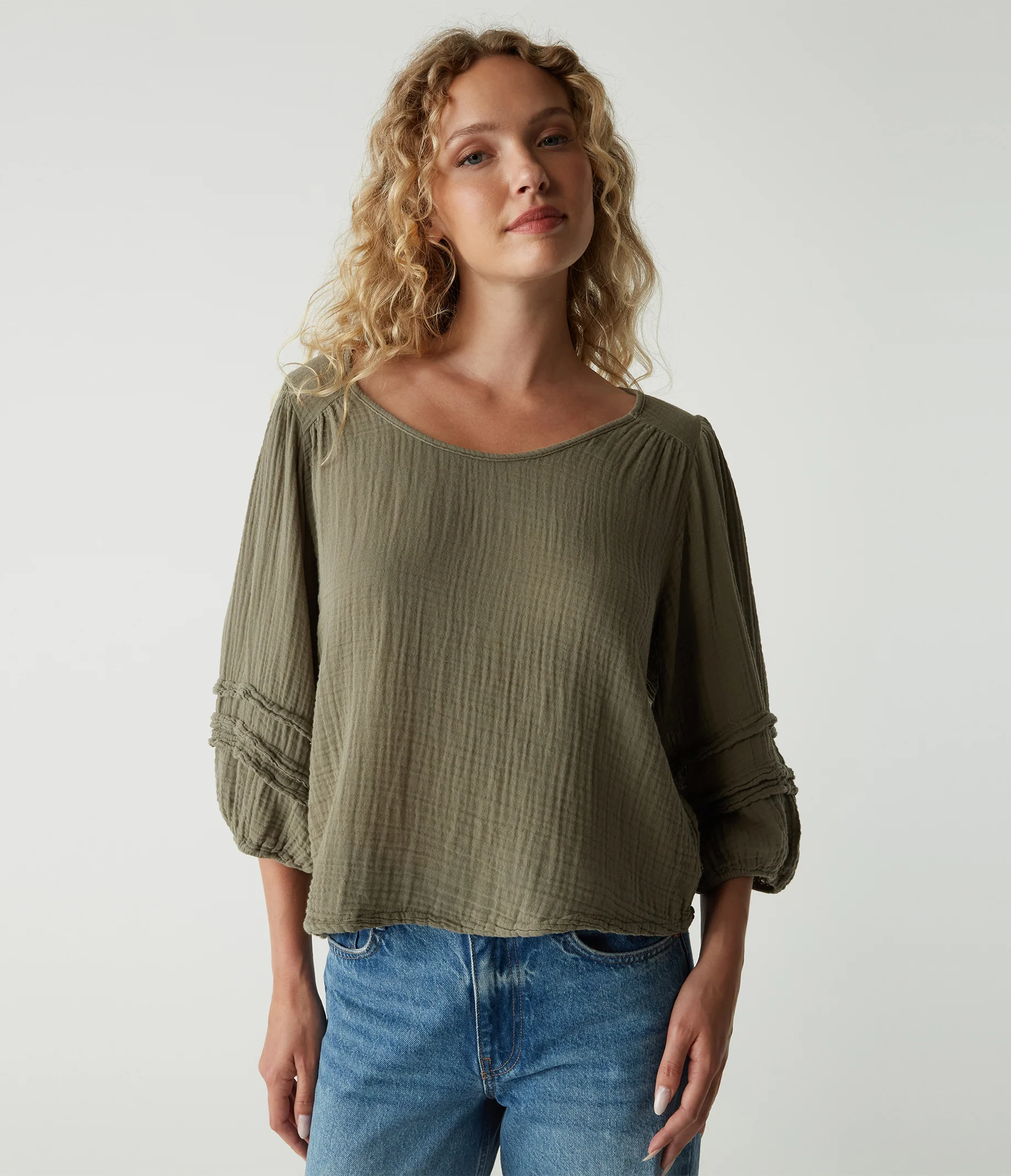 Pruitt Balloon Sleeve Top - Image 36