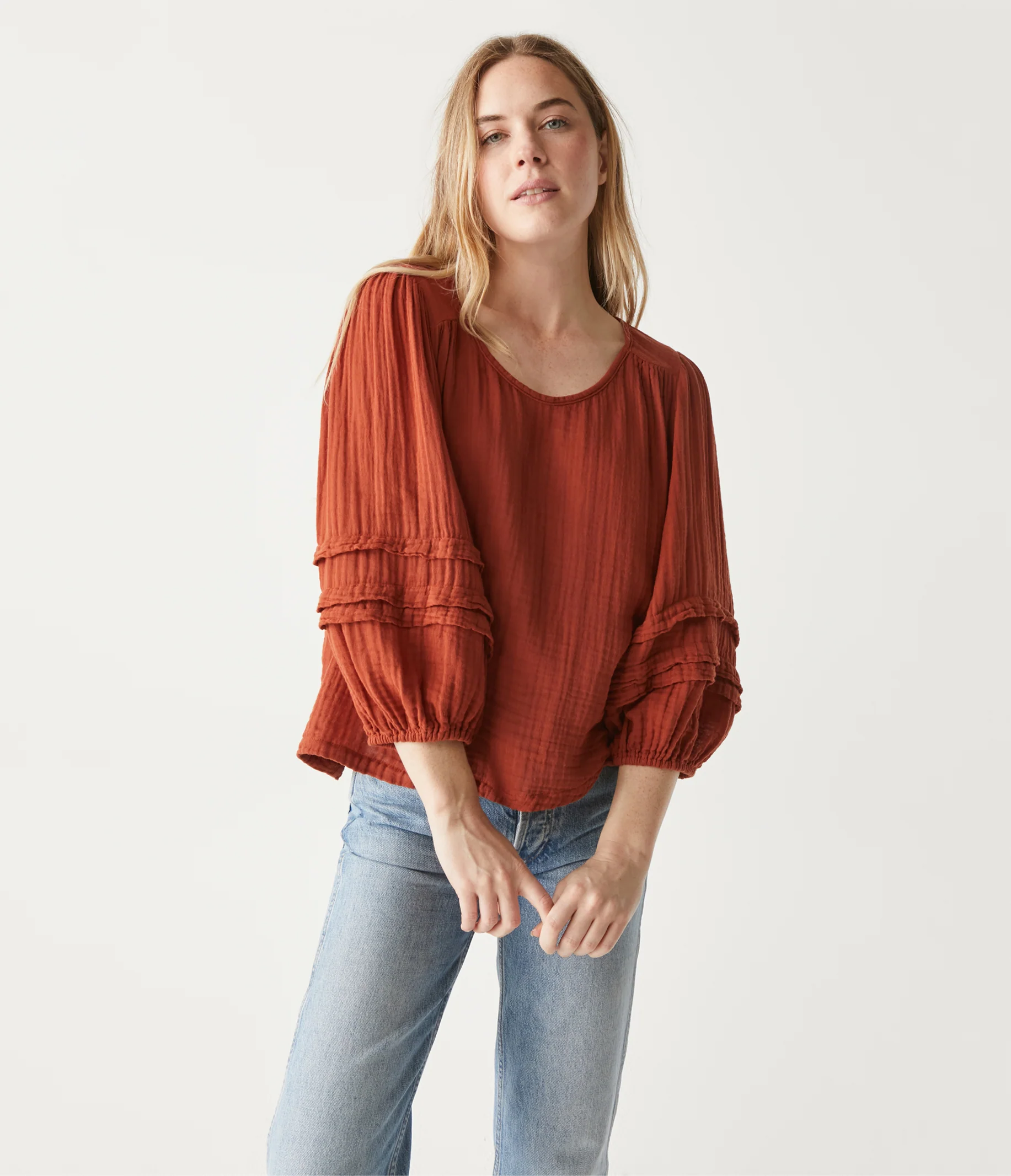 Pruitt Balloon Sleeve Top - Image 48