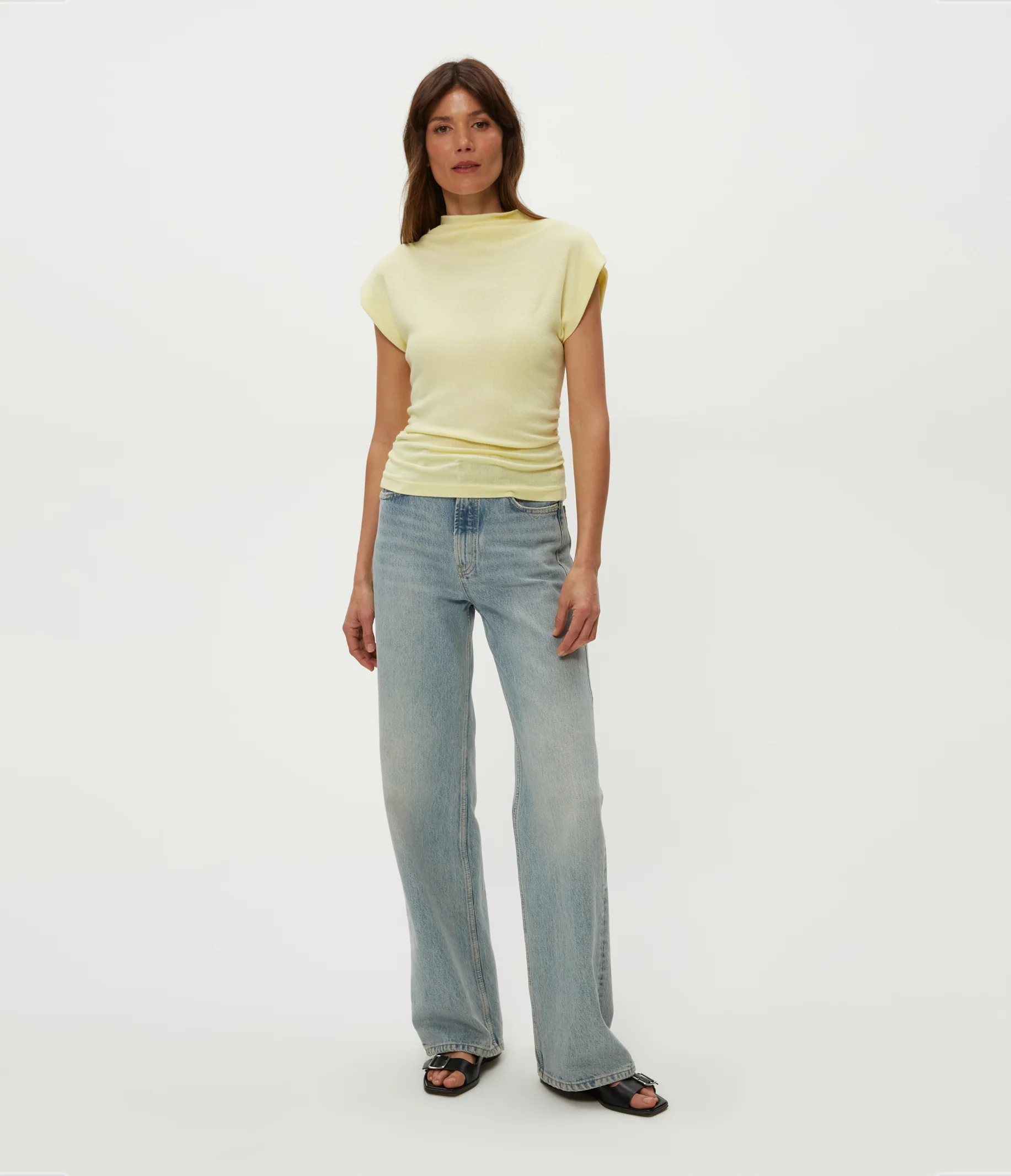 Reese Shine Power Shoulder Top - Image 18
