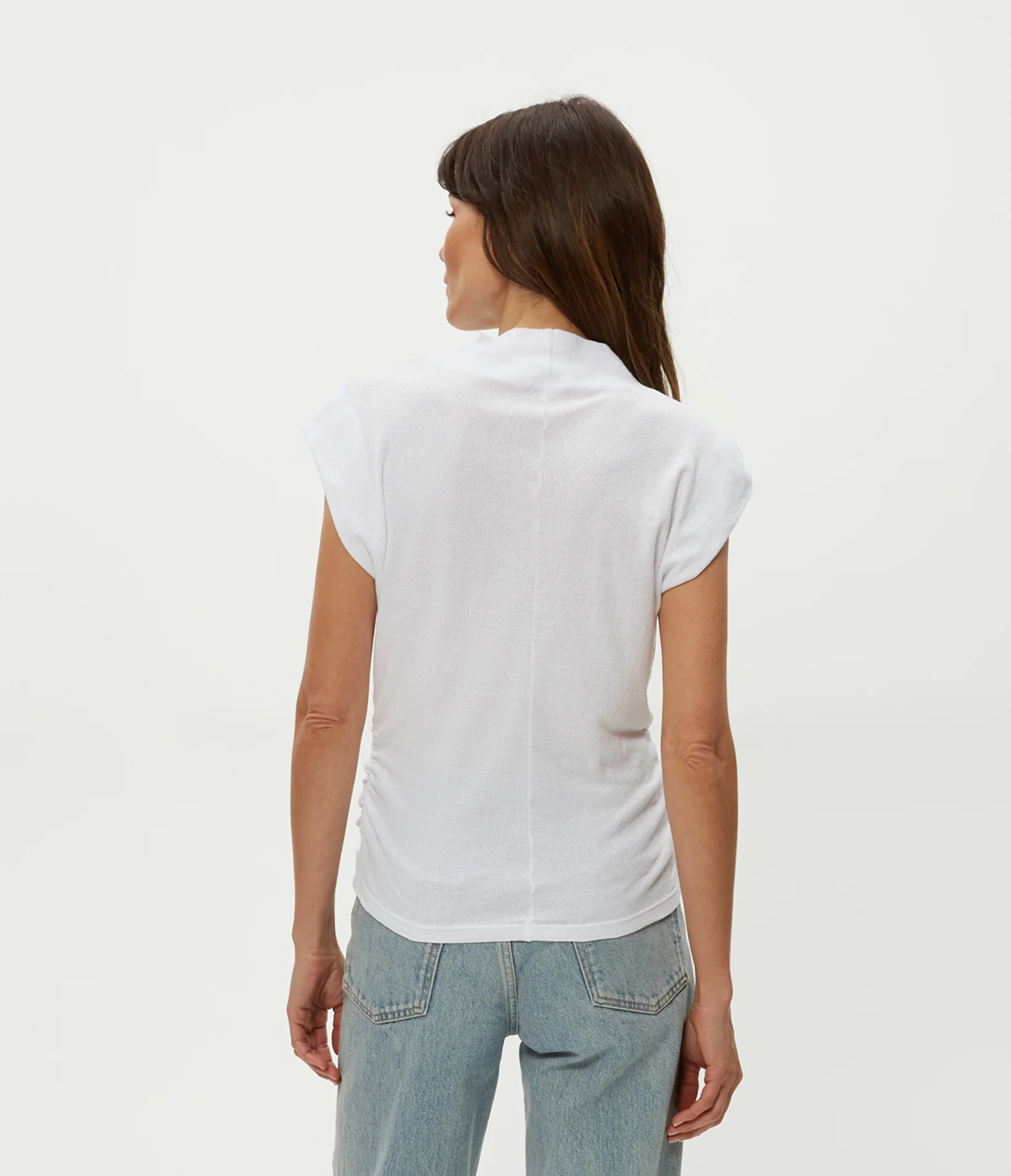Reese Shine Power Shoulder Top - Image 28