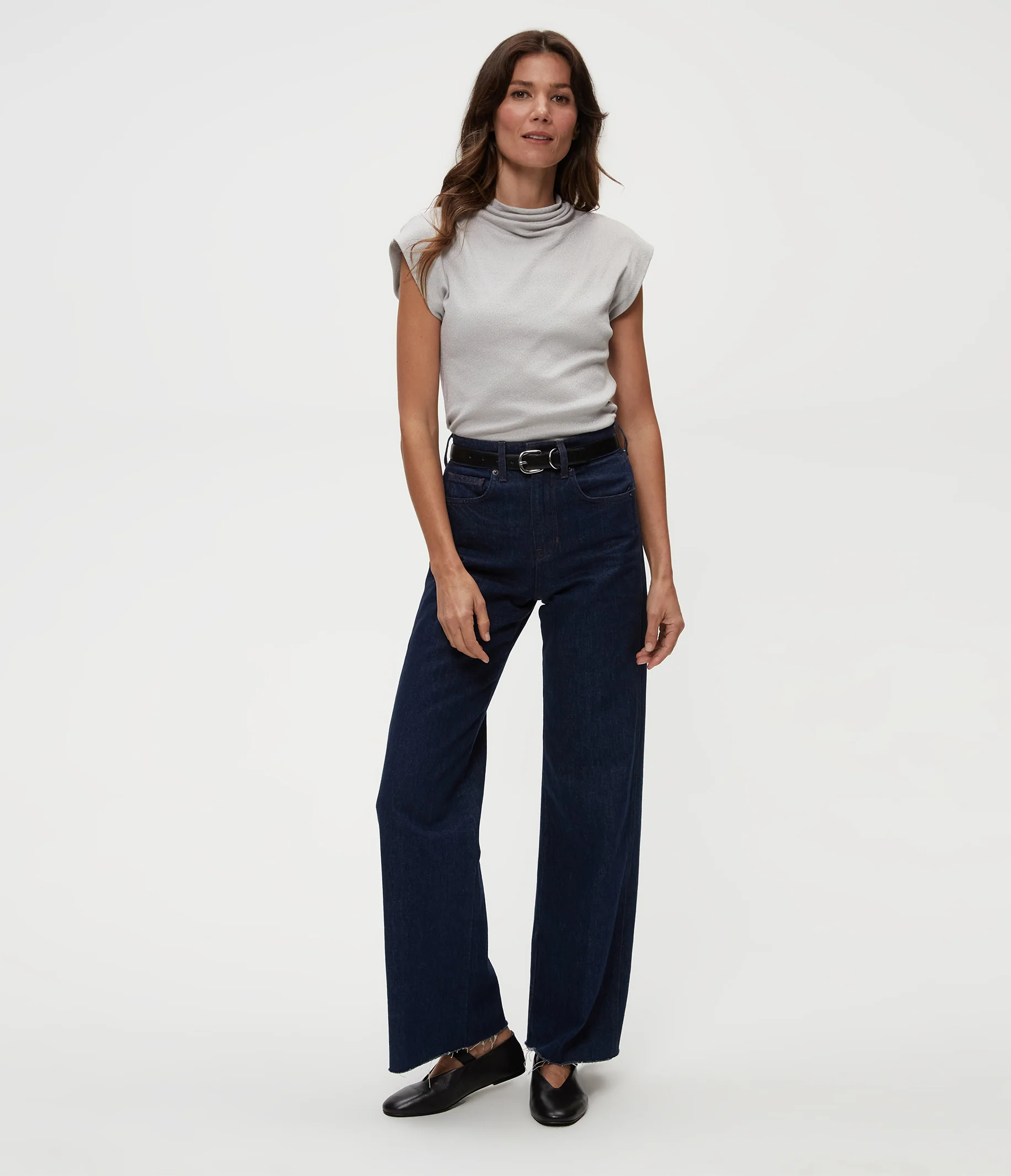 Reese Shine Power Shoulder Top - Image 6