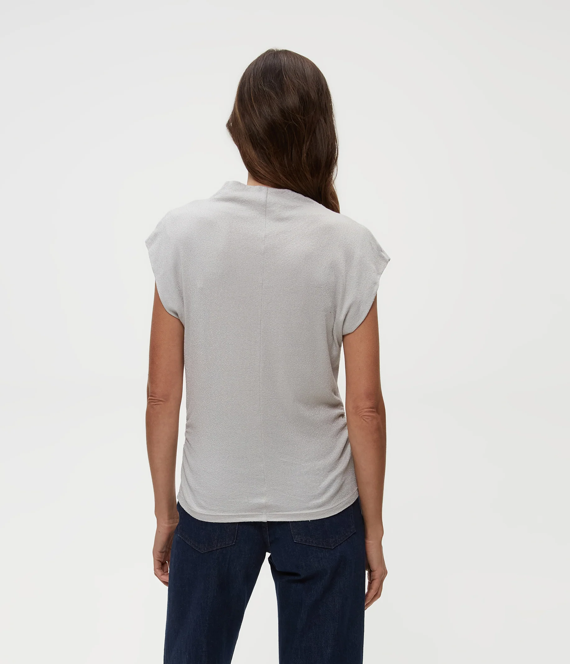 Reese Shine Power Shoulder Top - Image 8