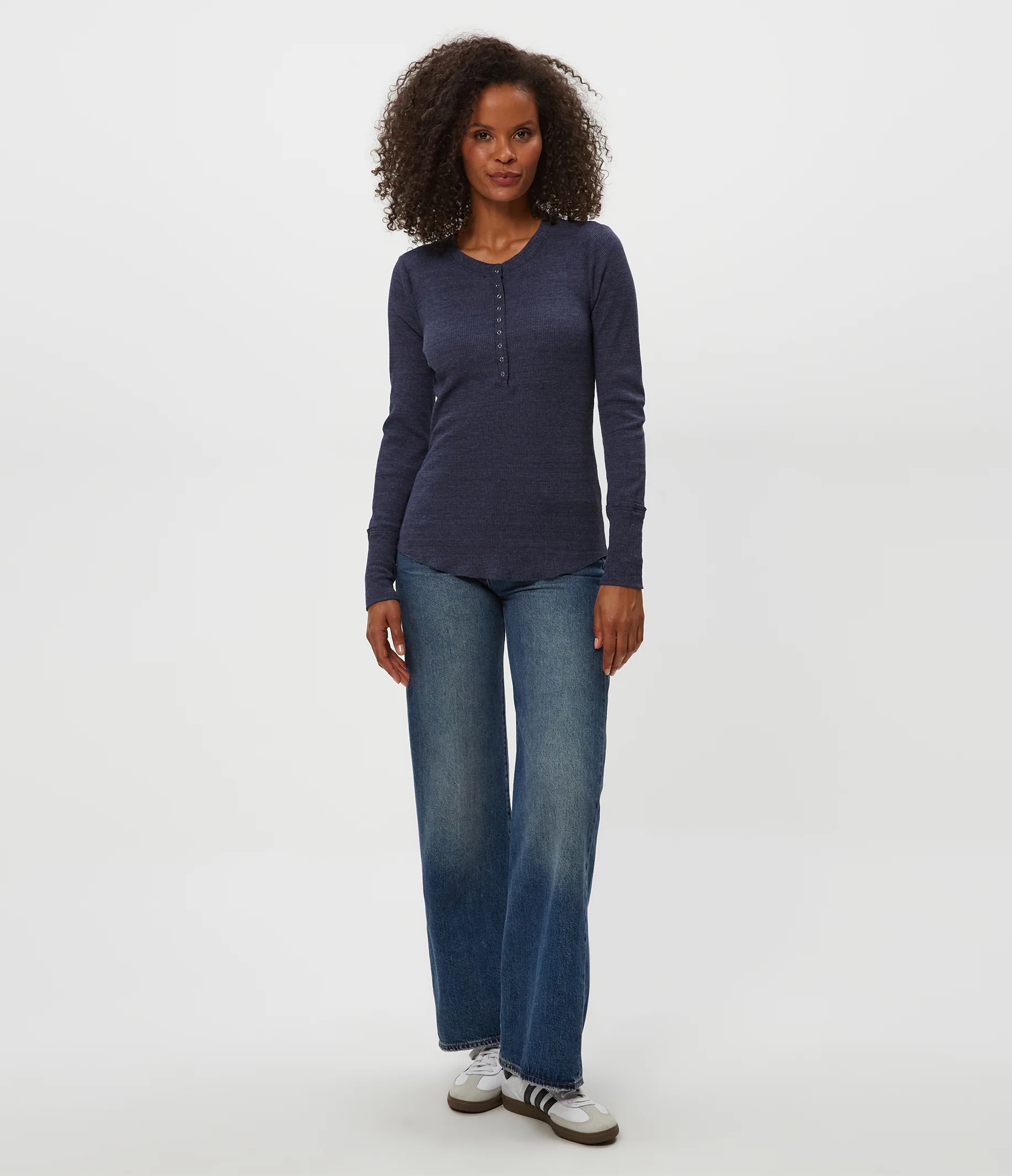 Regan Thermal Henley Tee - Image 108