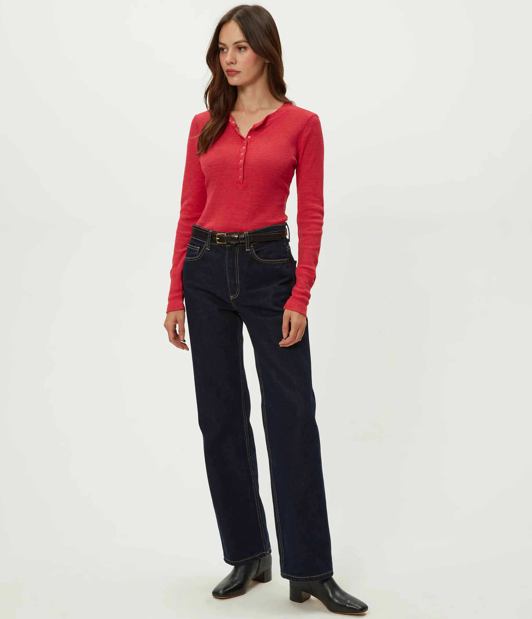 Regan Thermal Henley Tee - Image 112