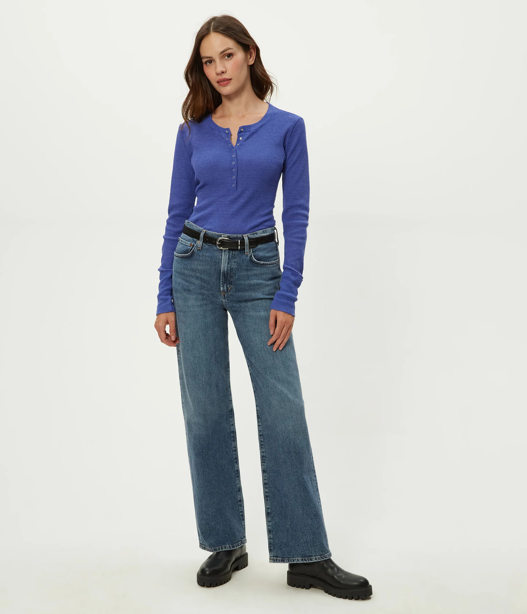 Regan Thermal Henley Tee - Image 120