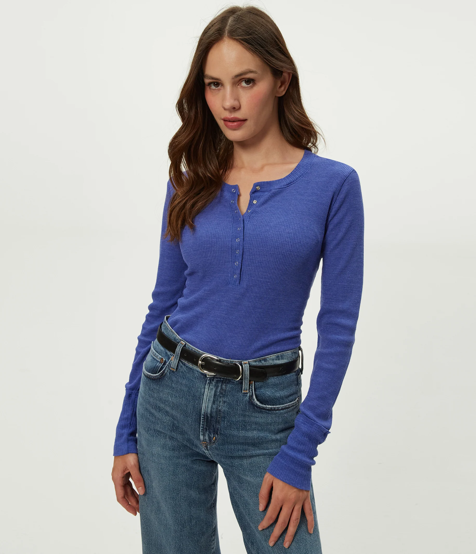 Regan Thermal Henley Tee - Image 121