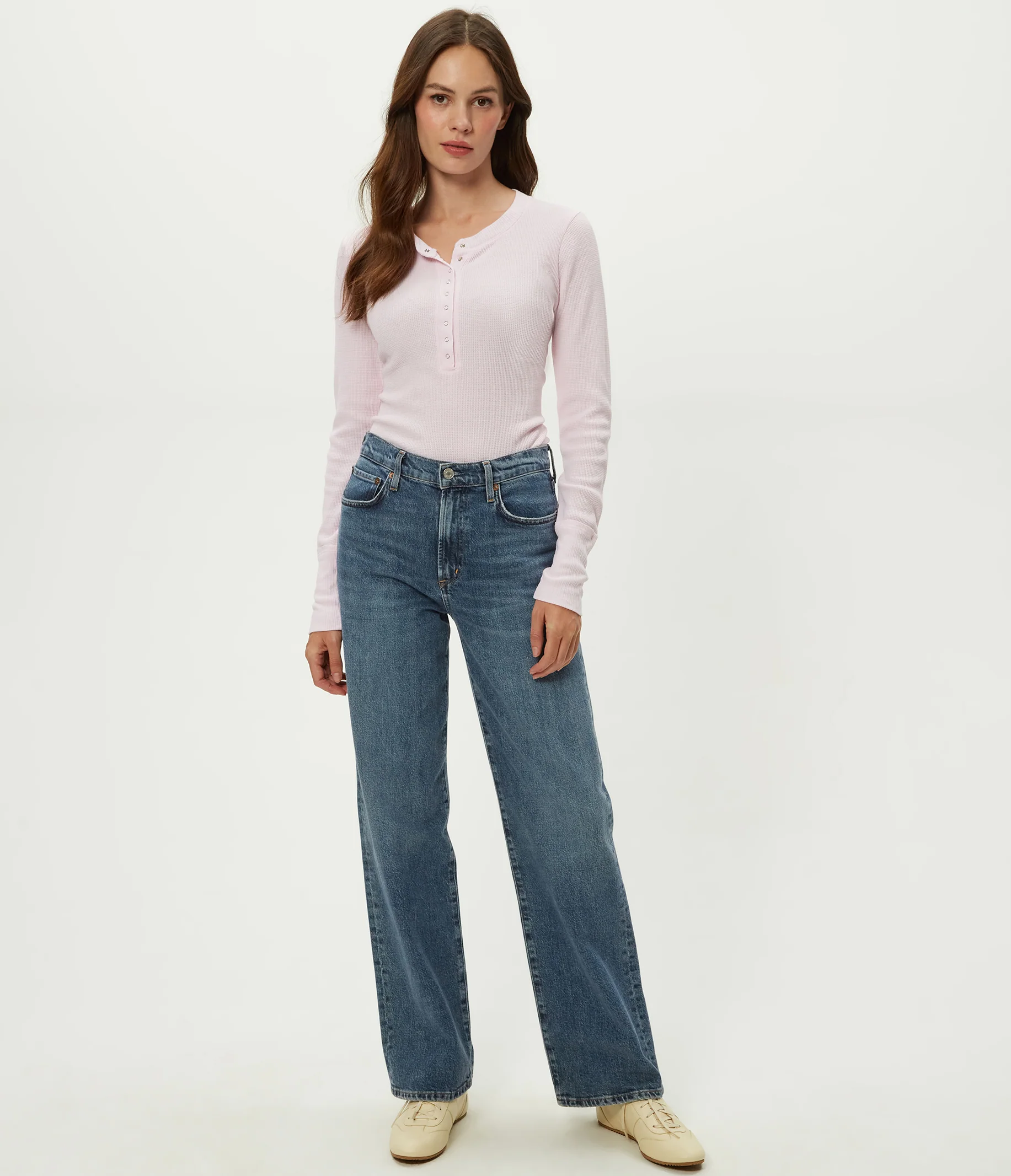 Regan Thermal Henley Tee - Image 128