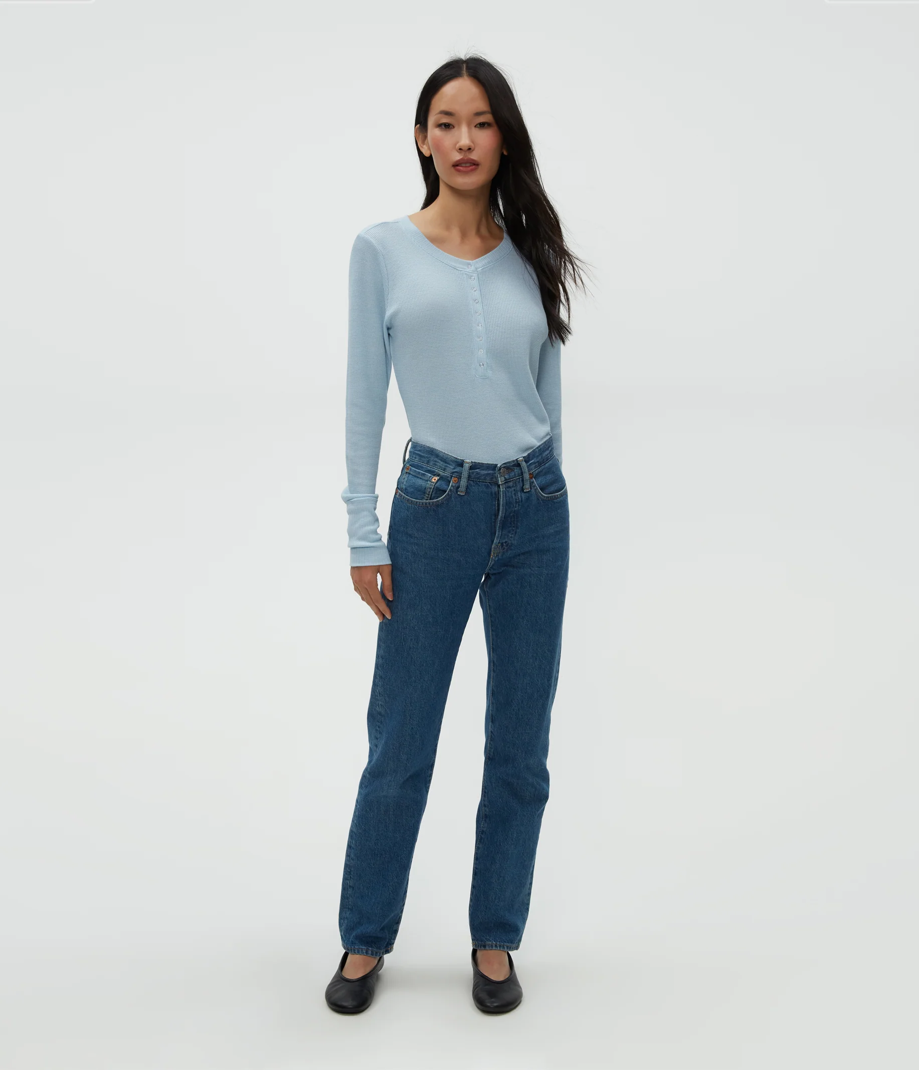 Regan Thermal Henley Tee - Image 27