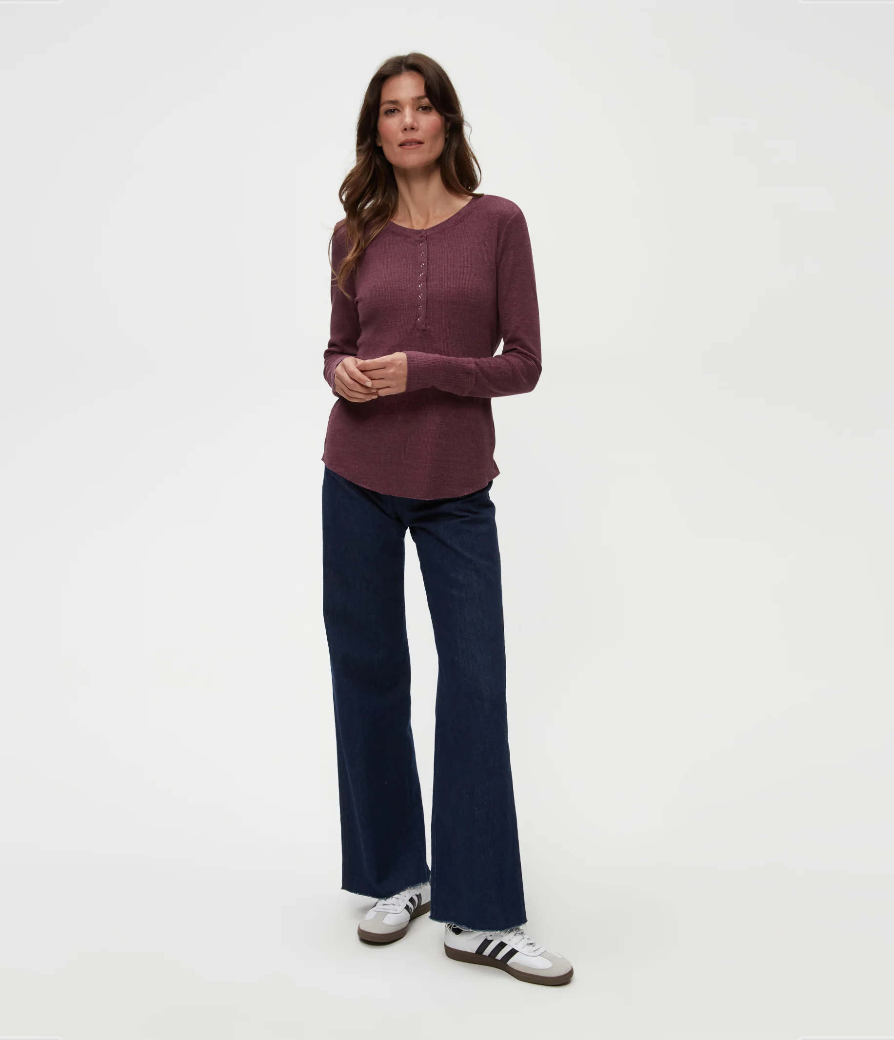 Regan Thermal Henley Tee - Image 35