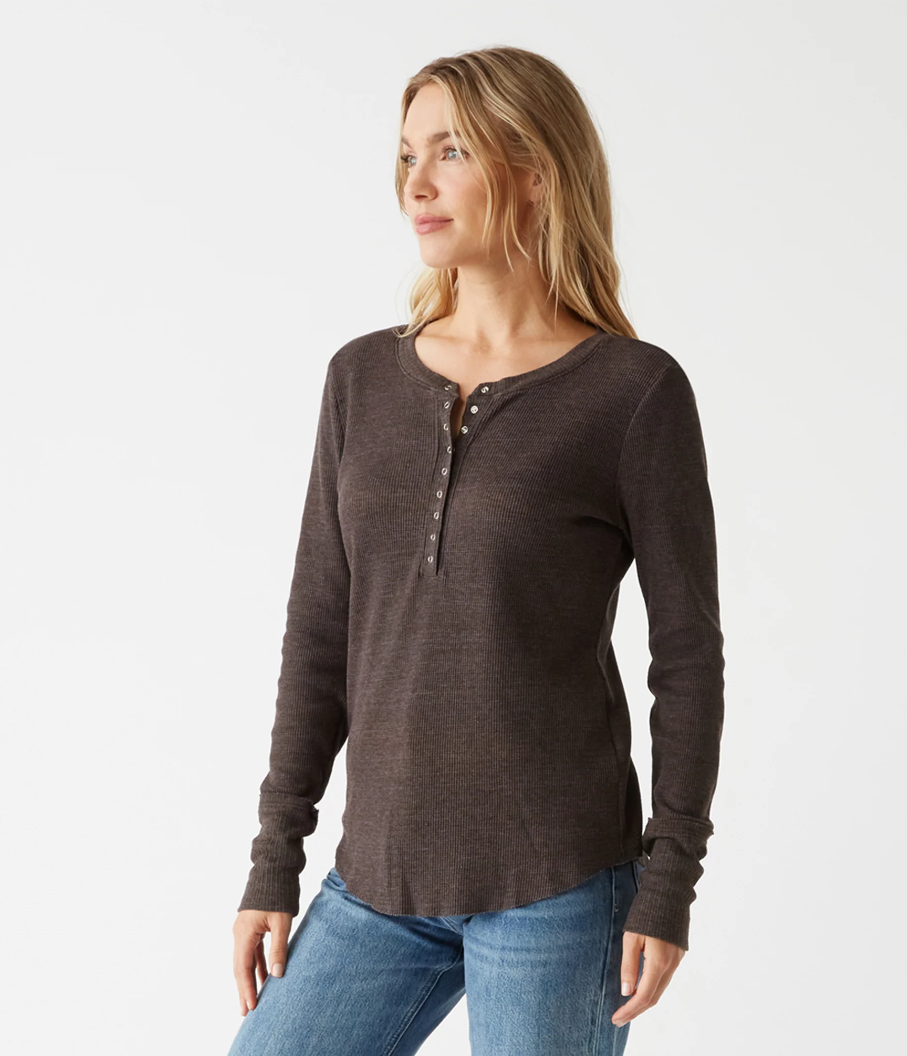 Regan Thermal Henley Tee - Image 40