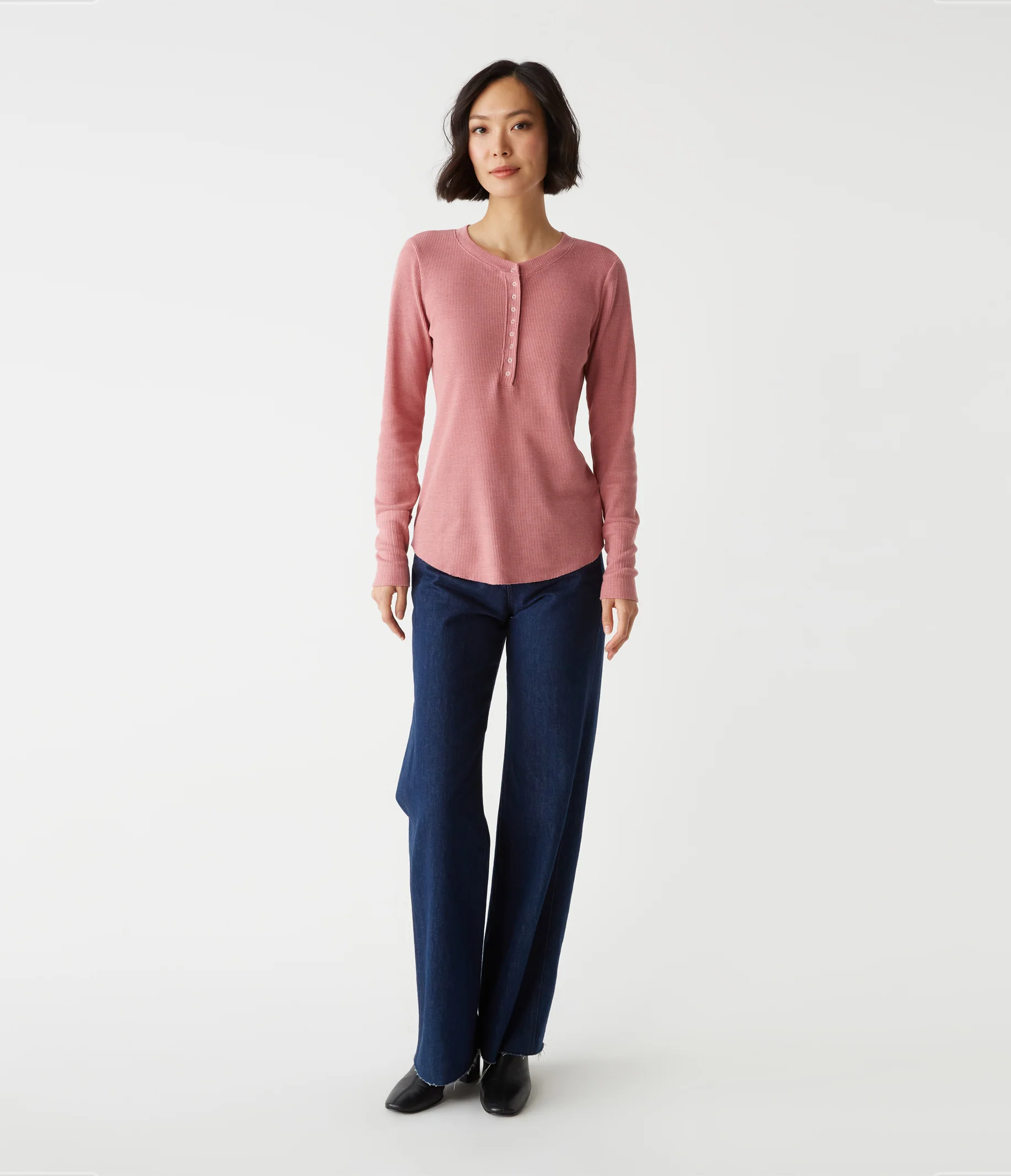 Regan Thermal Henley Tee - Image 43