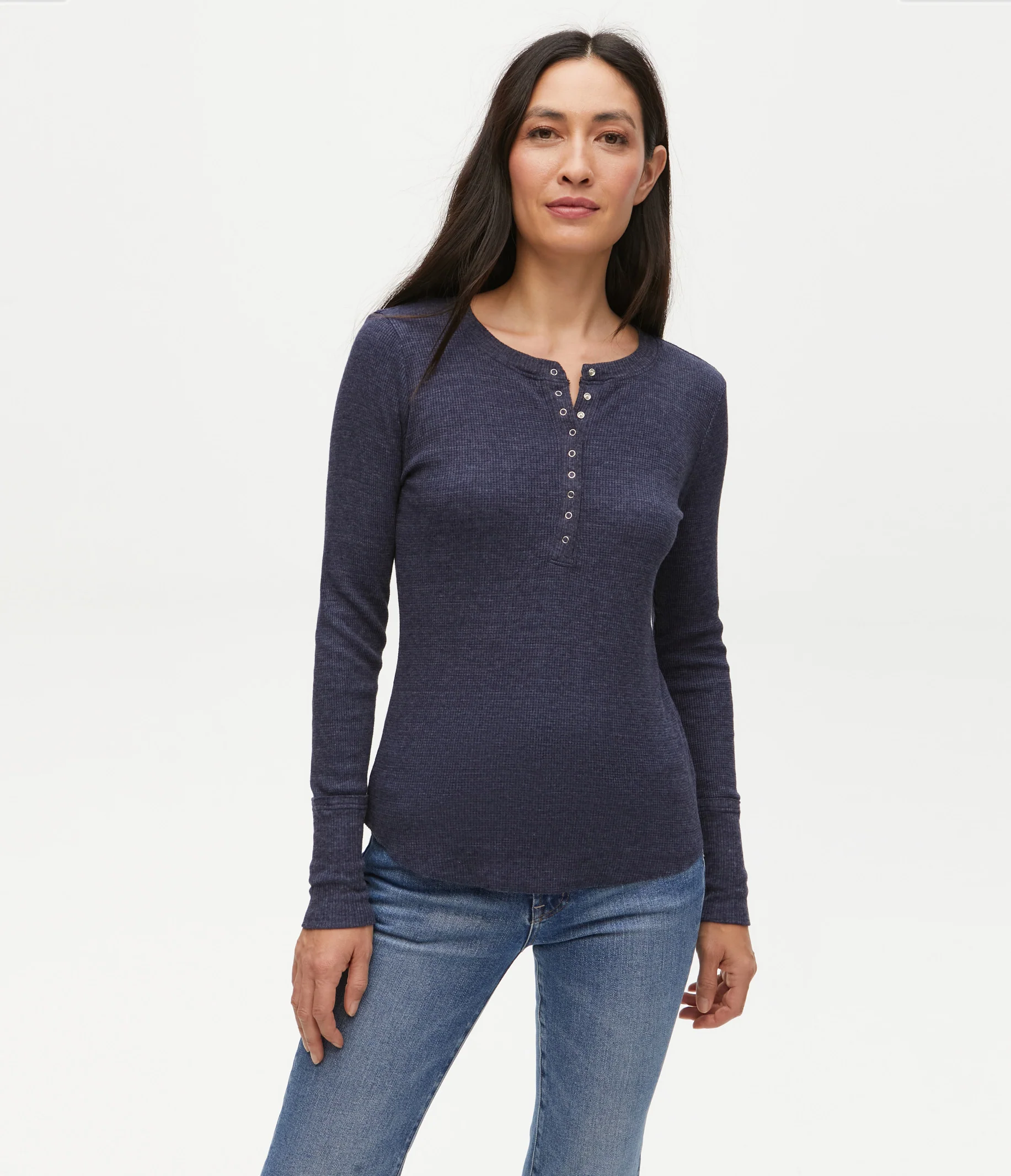 Regan Thermal Henley Tee - Image 70