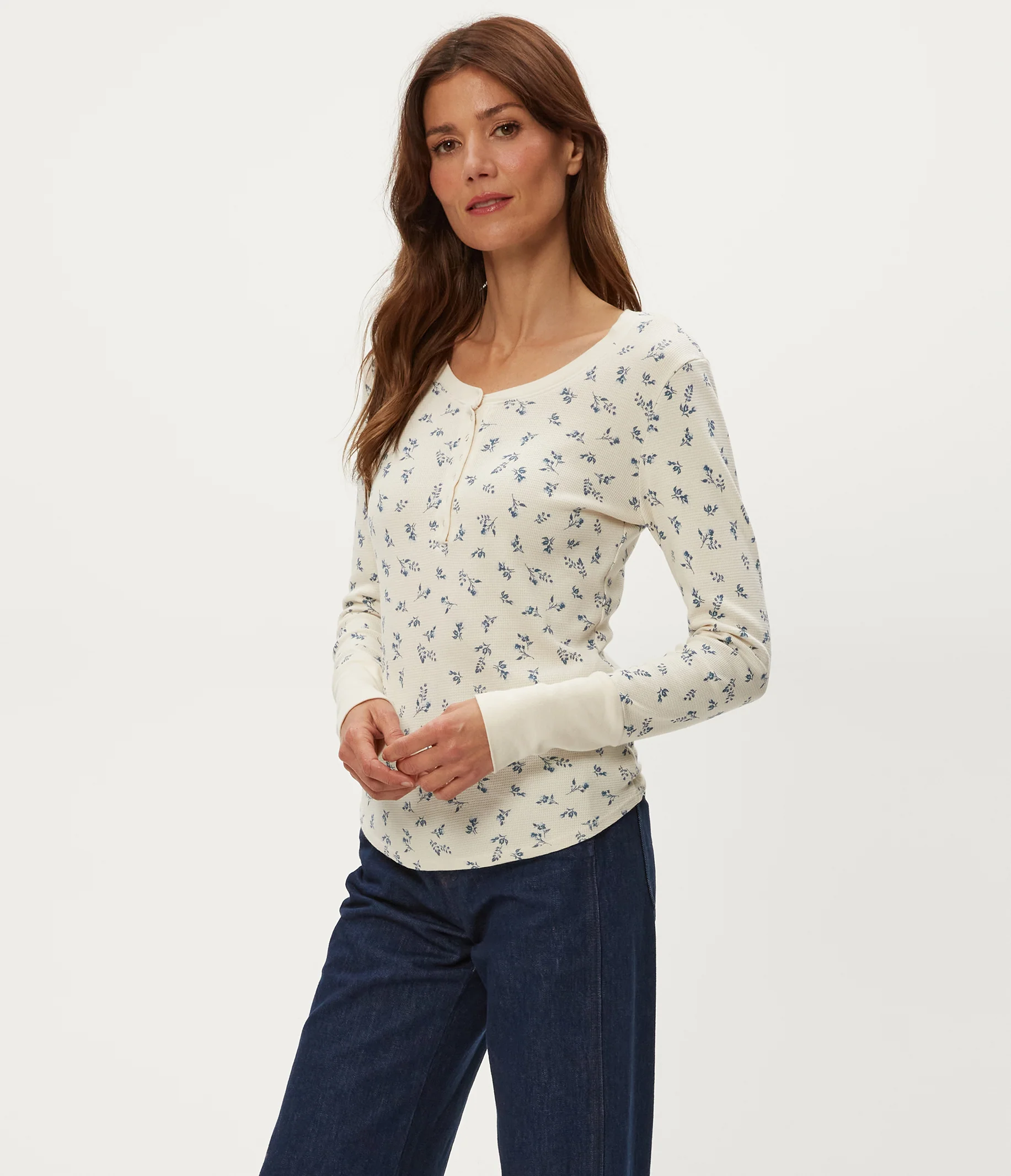 Regan Printed Henley - Image 15
