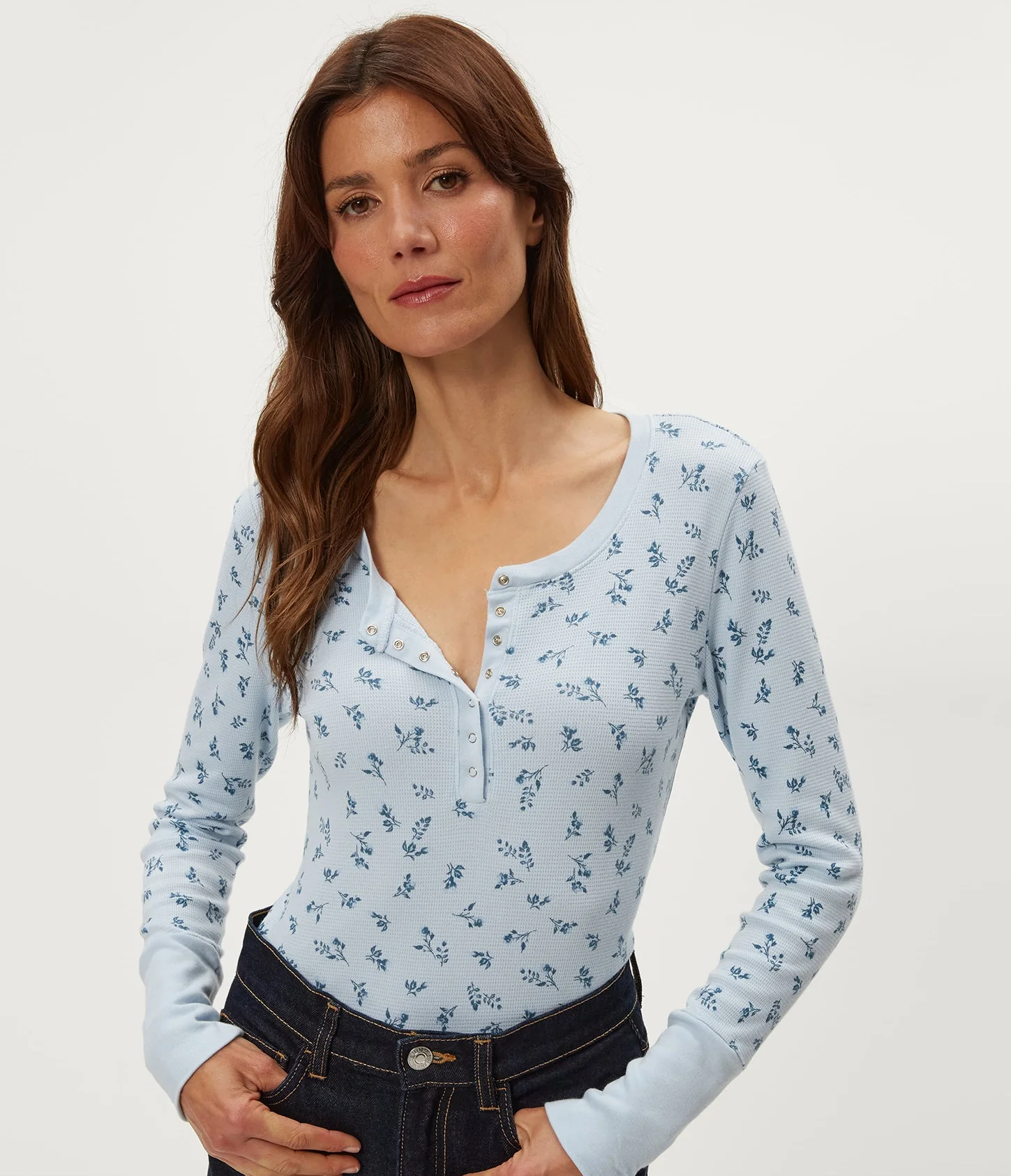 Regan Printed Henley - Image 17