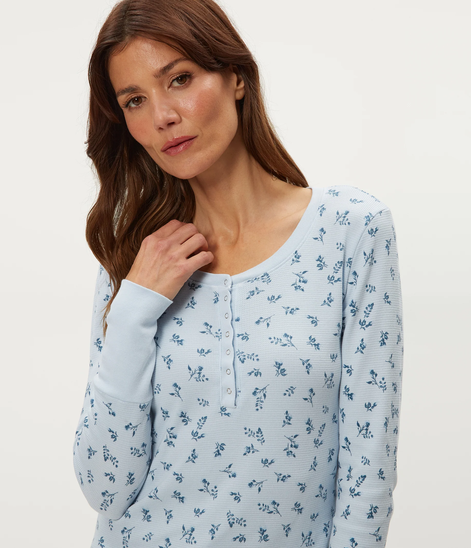 Regan Printed Henley - Image 18