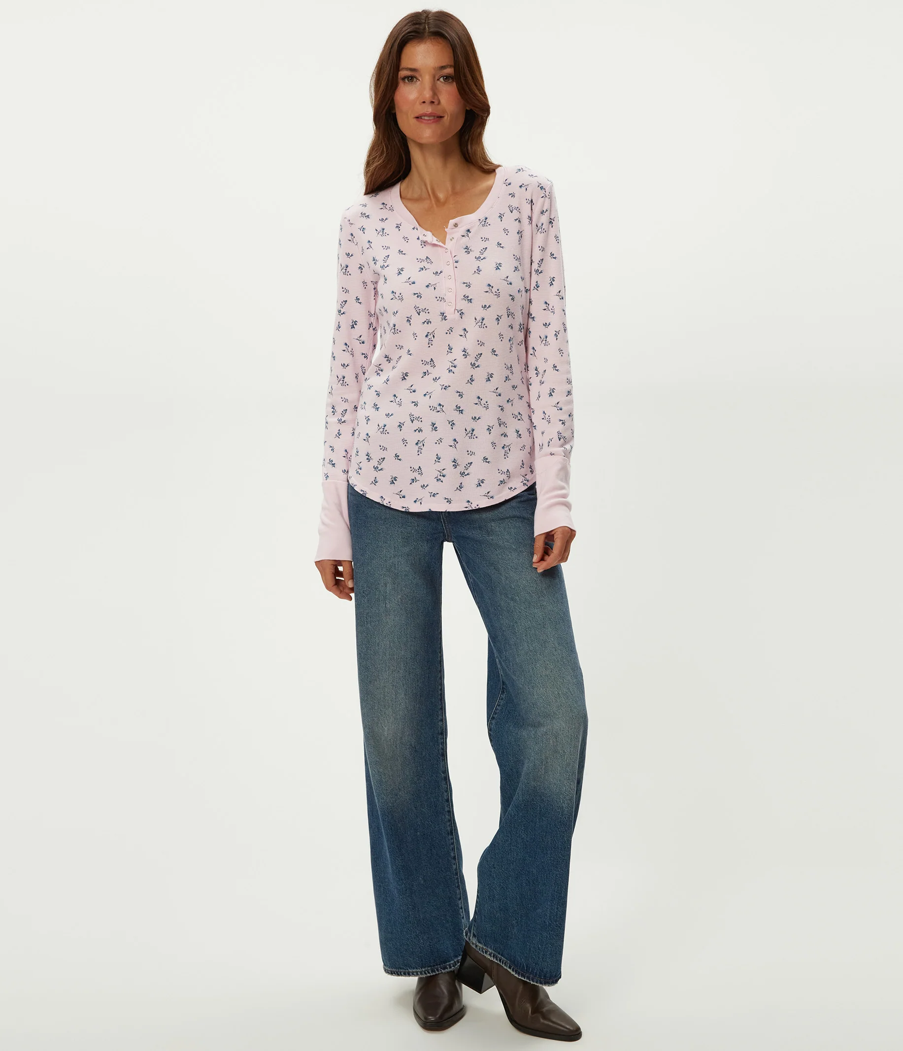 Regan Printed Henley - Image 23