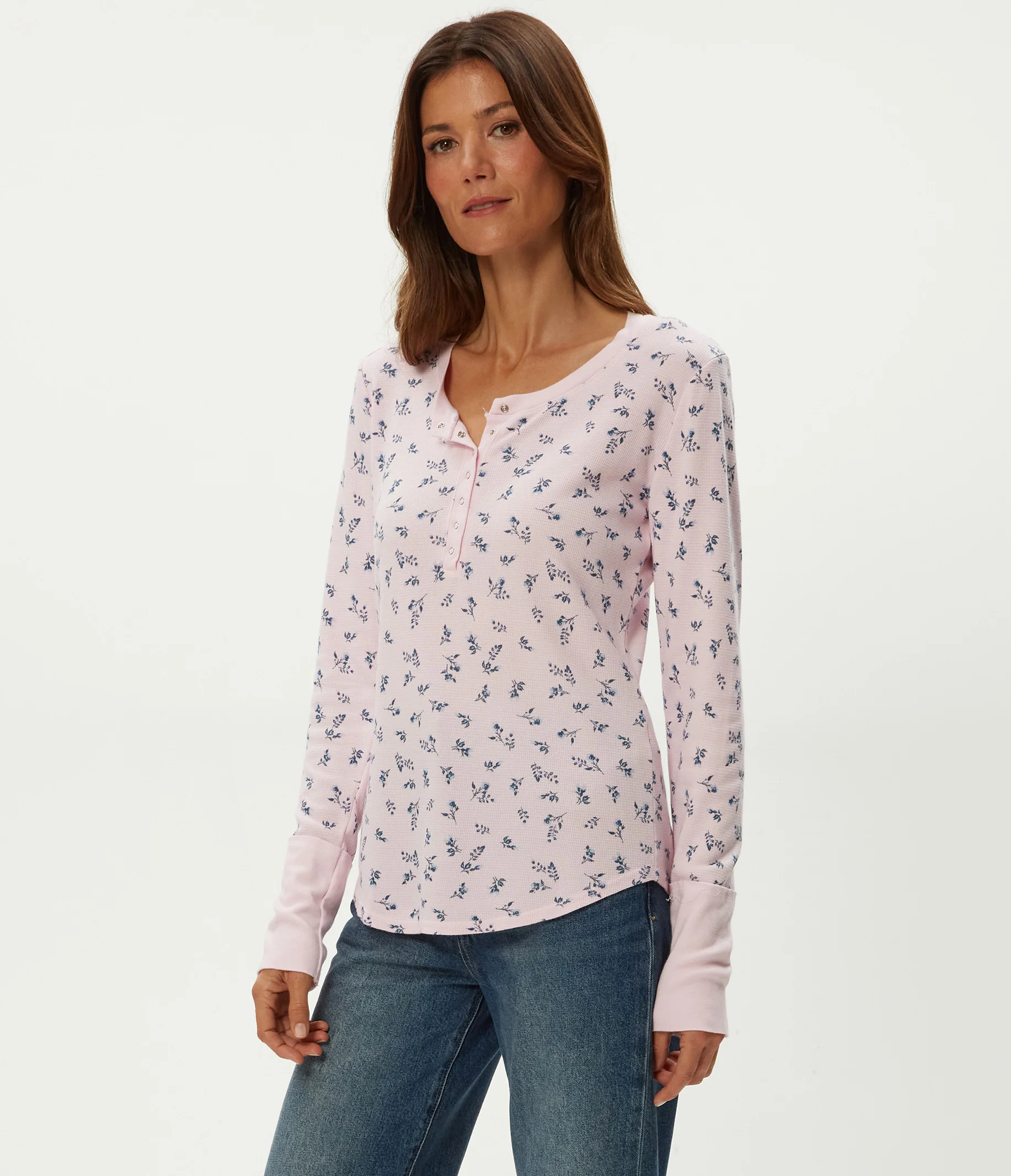 Regan Printed Henley - Image 24