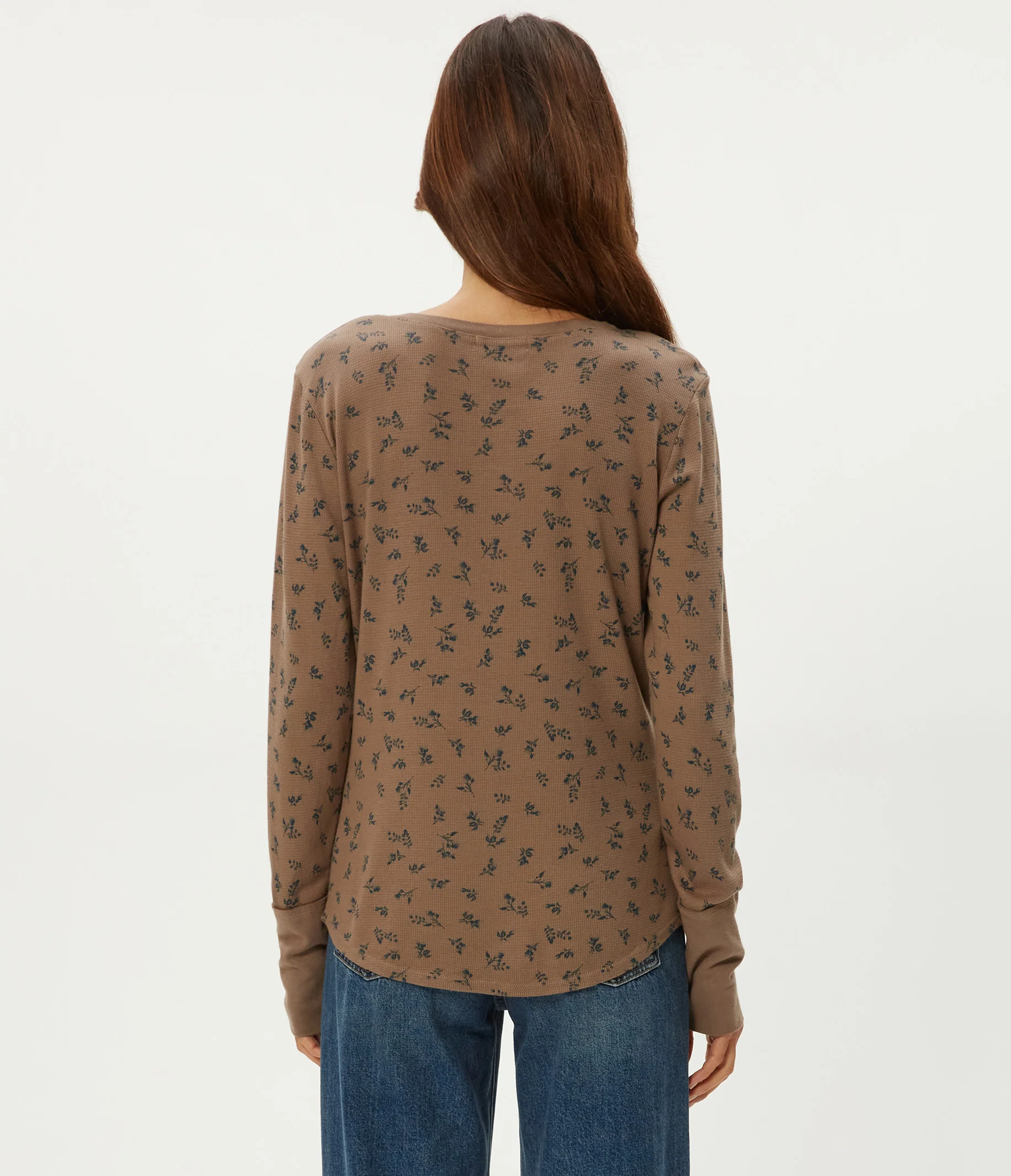 Regan Printed Henley - Image 8