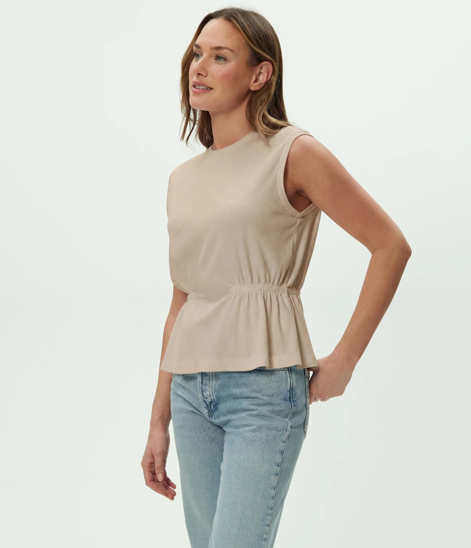 Rochel Peplum Tank - Image 13