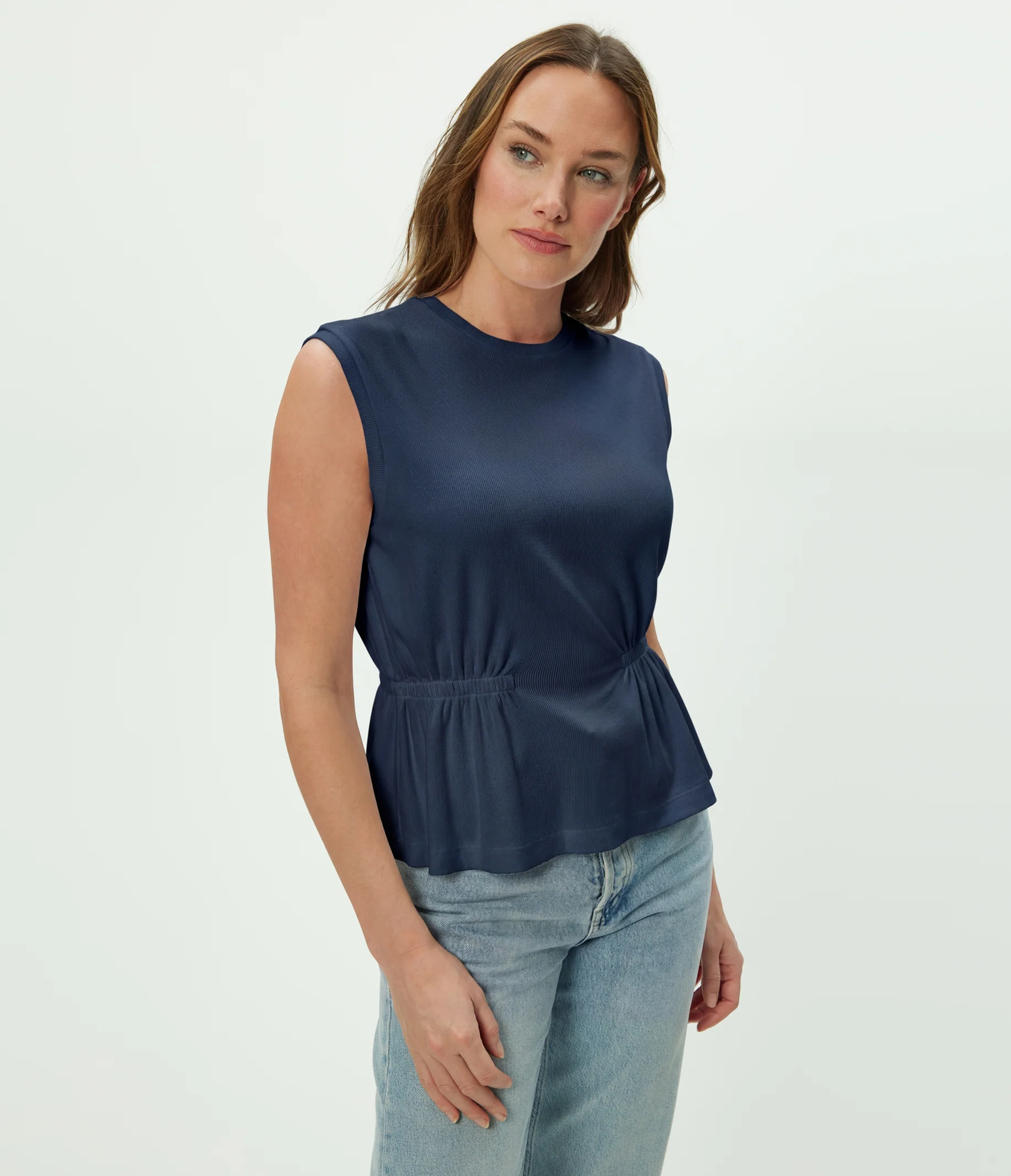 Rochel Peplum Tank - Image 17