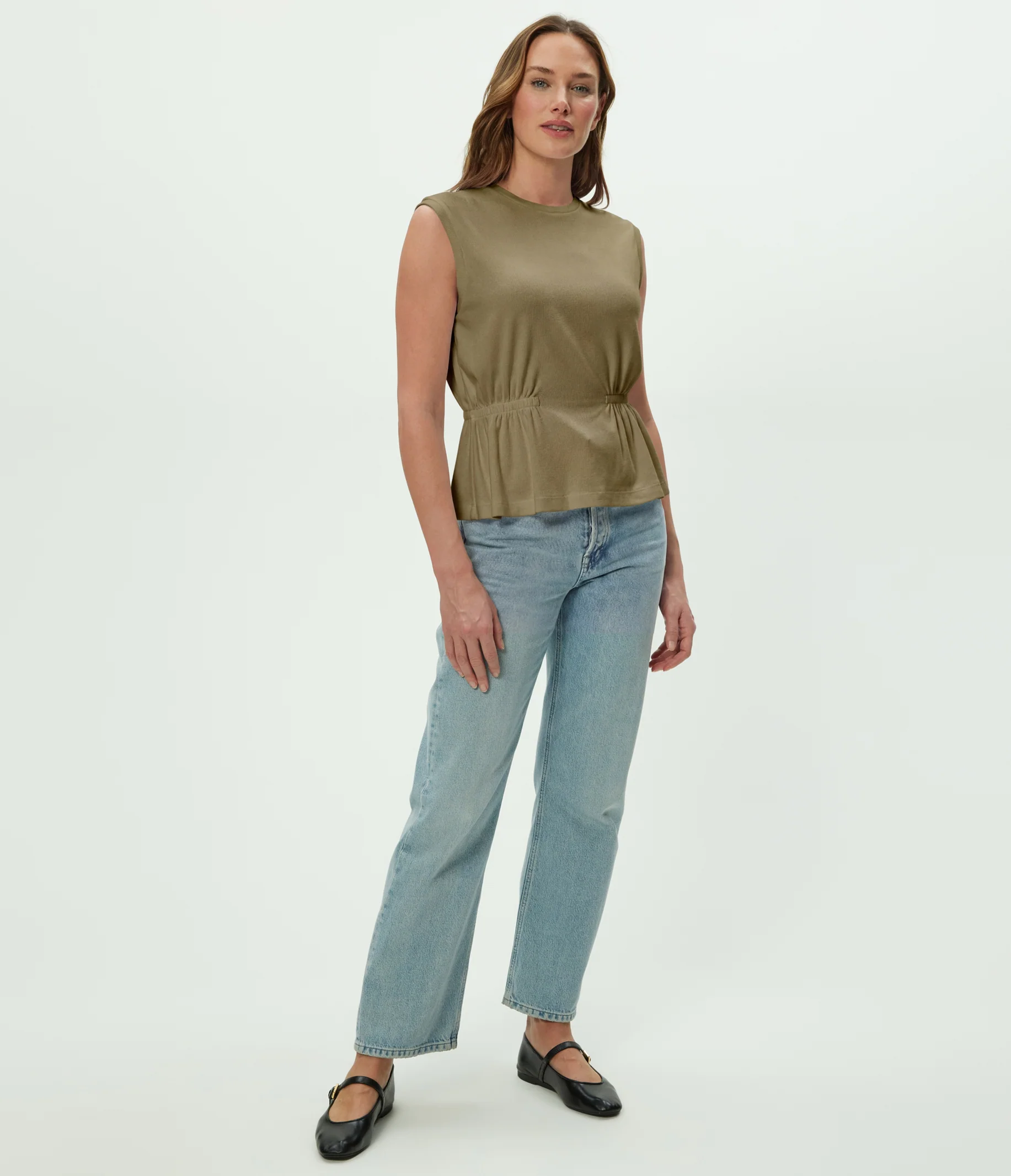 Rochel Peplum Tank - Image 20