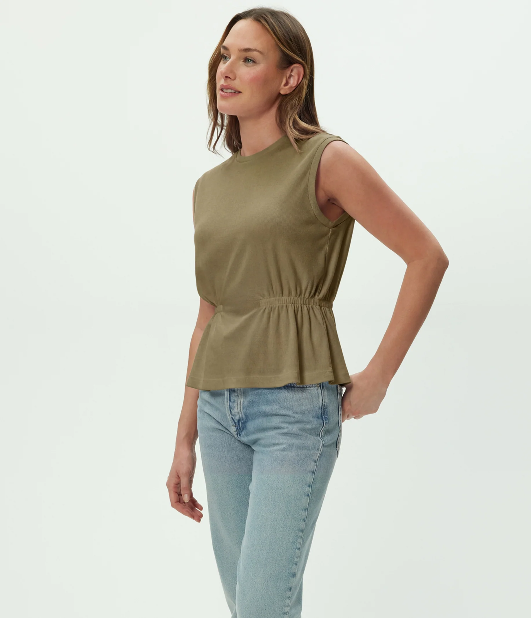Rochel Peplum Tank - Image 21