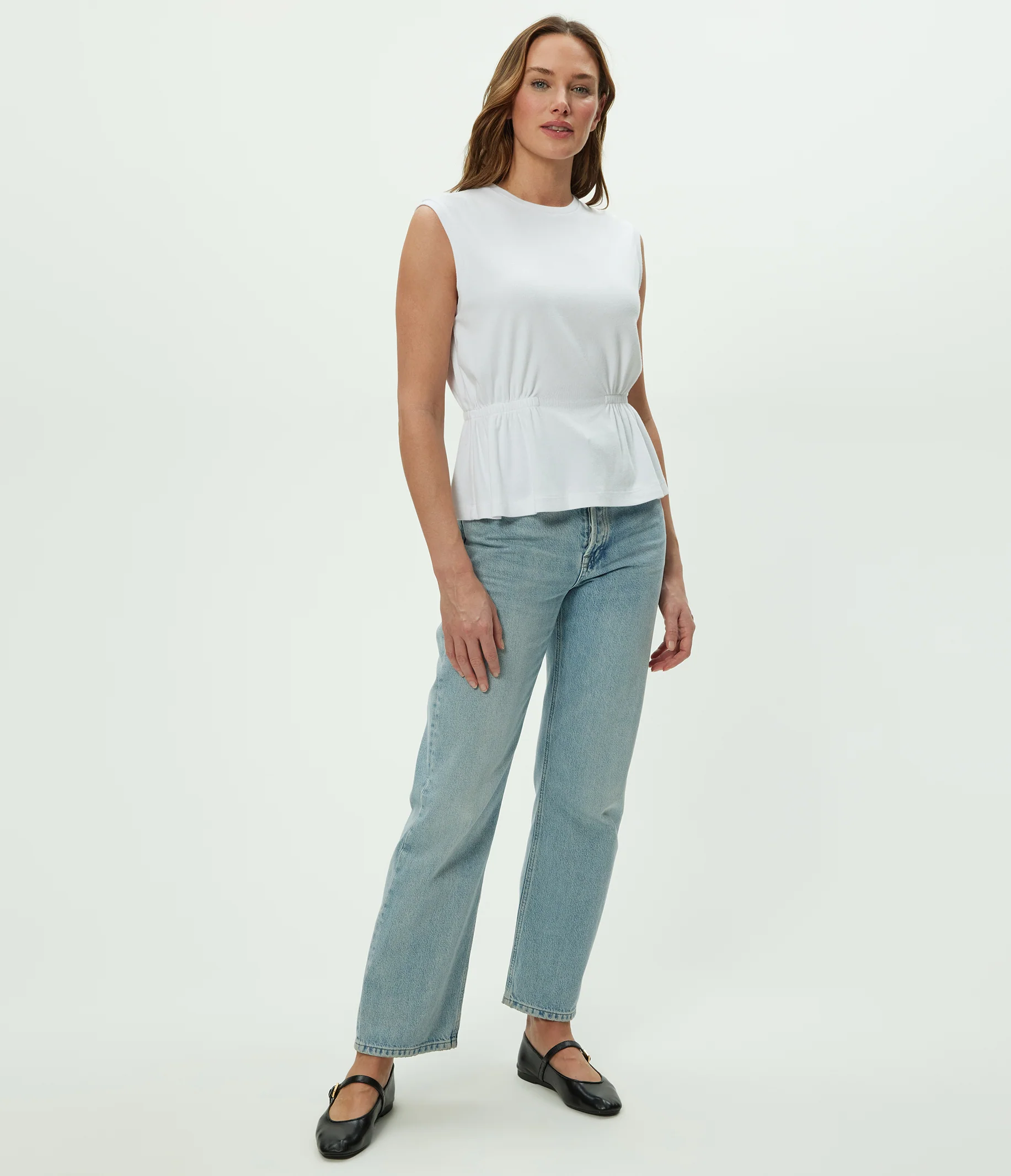 Rochel Peplum Tank - Image 3
