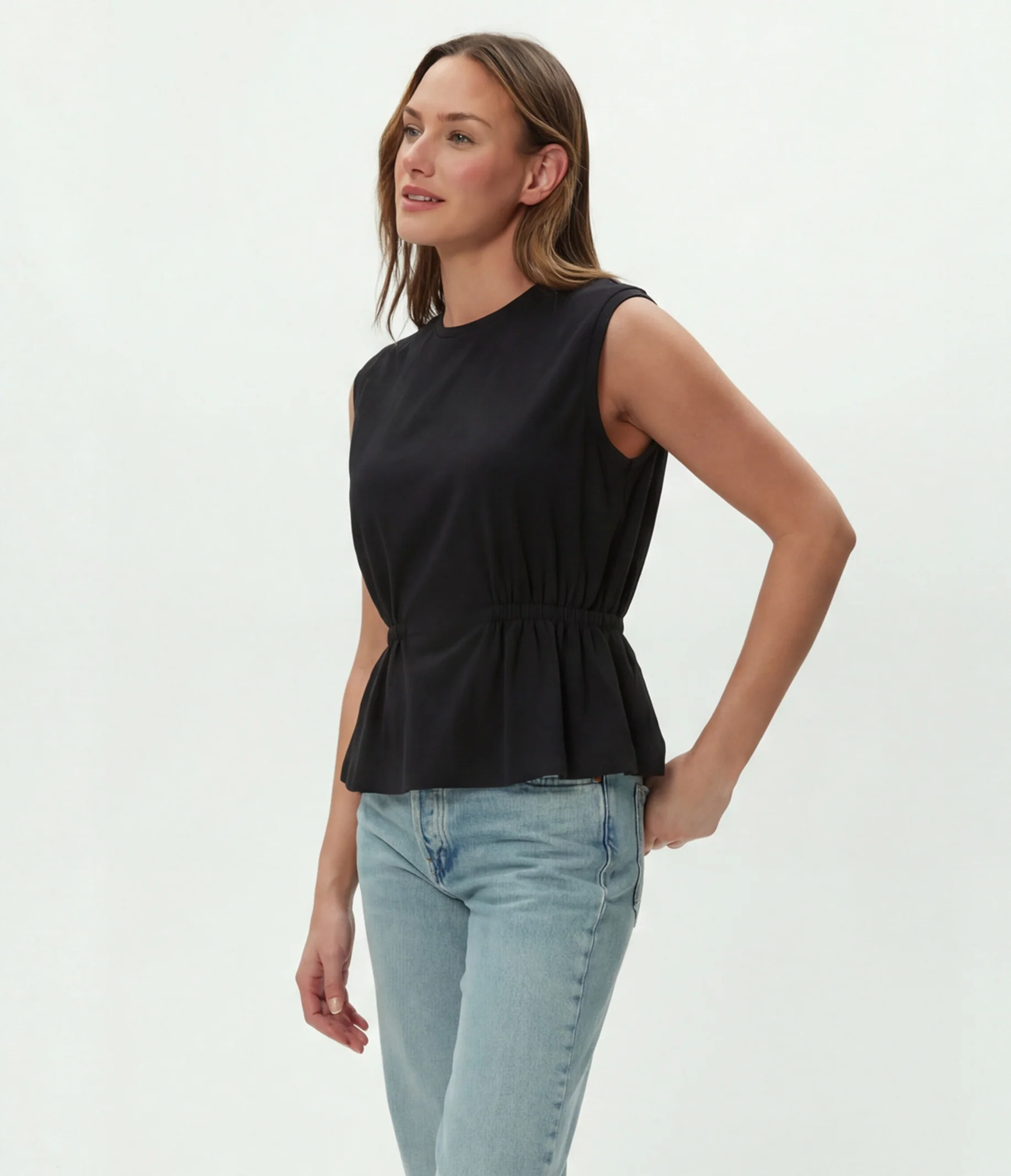 Rochel Peplum Tank - Image 9