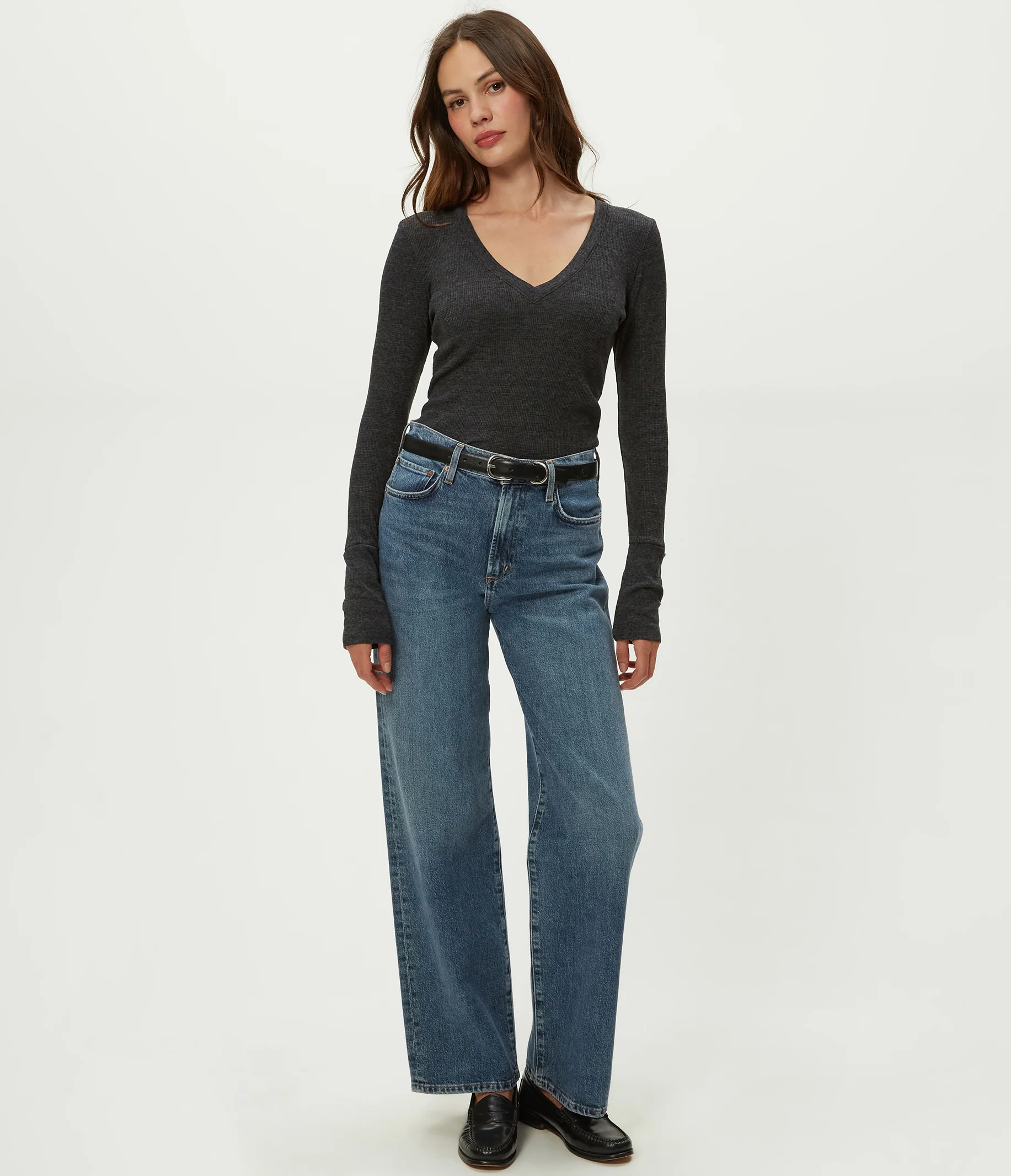 Romeo Thermal V-Neck Tee - Image 10