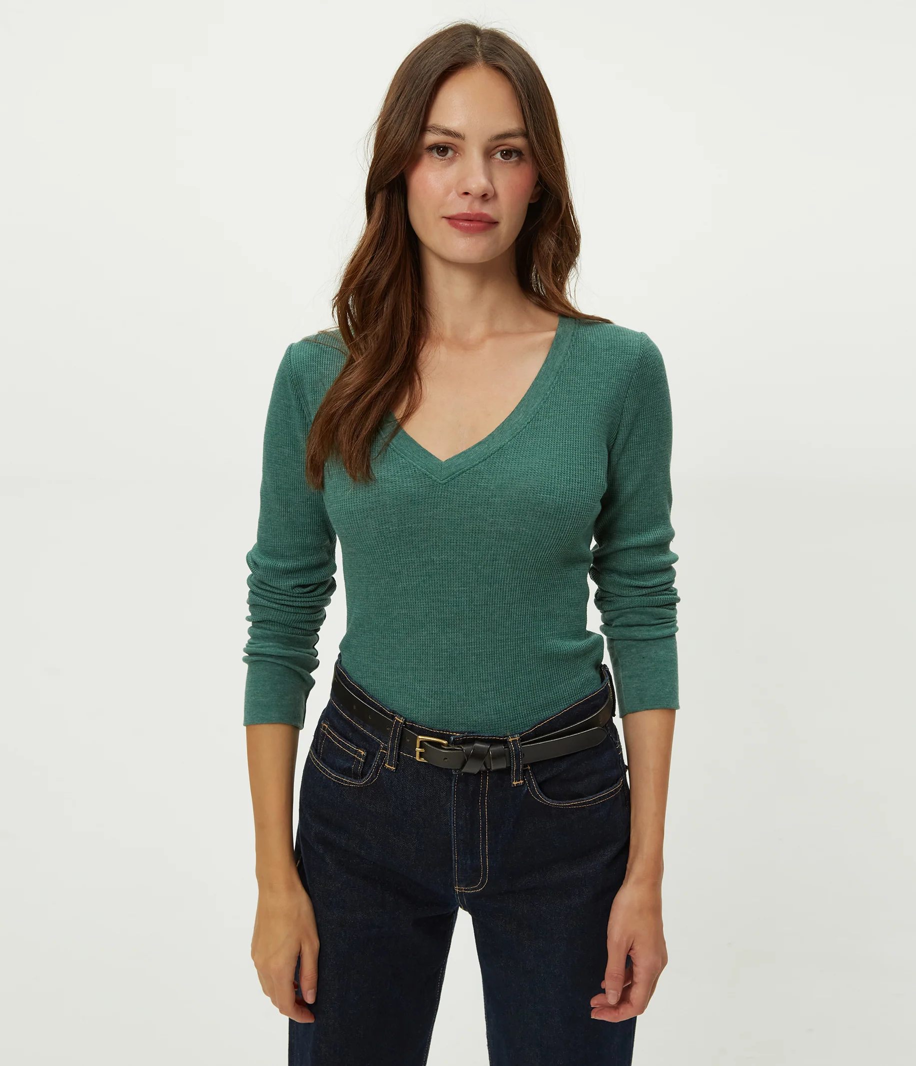 Romeo Thermal V-Neck Tee - Image 17