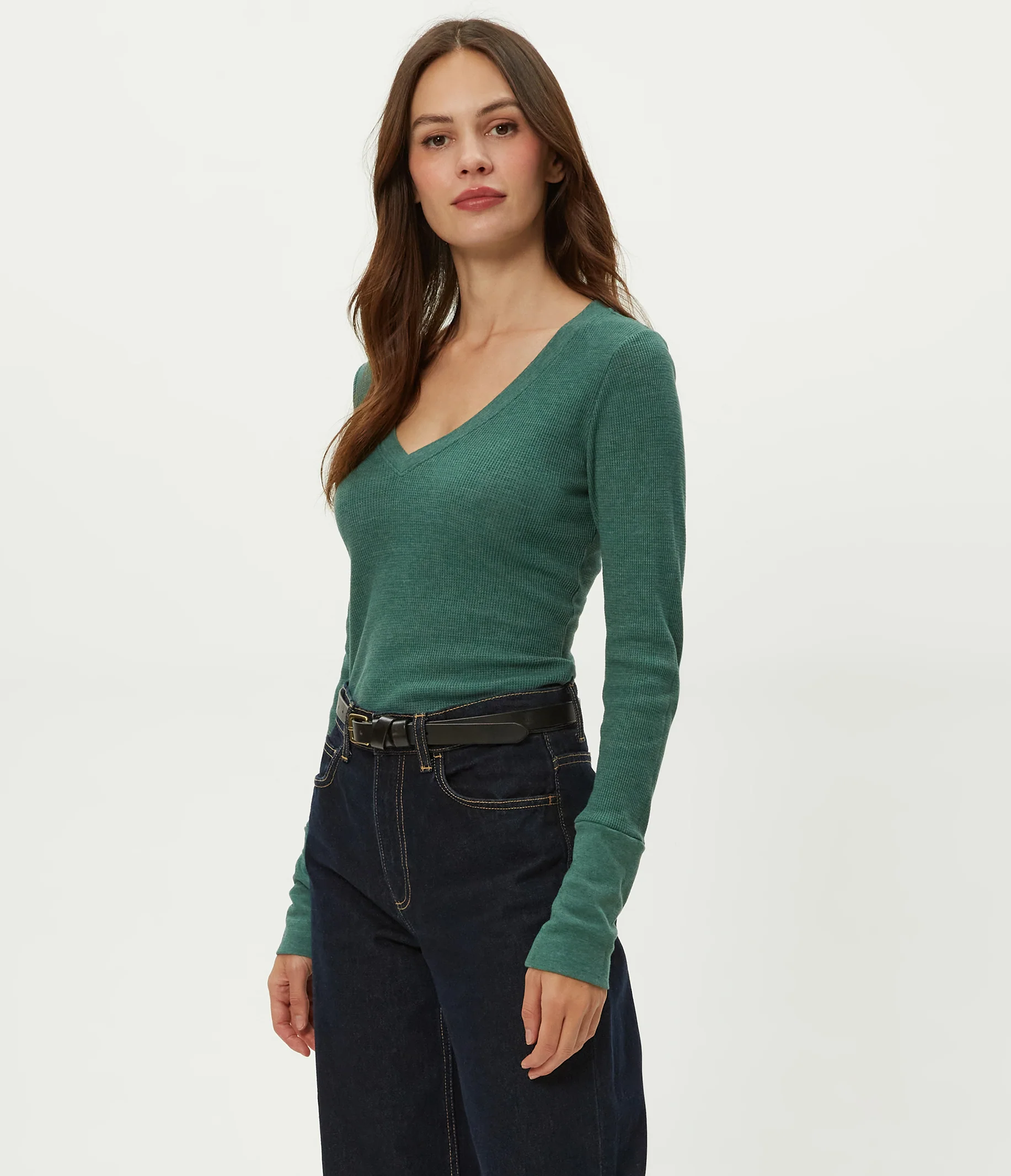Romeo Thermal V-Neck Tee - Image 19