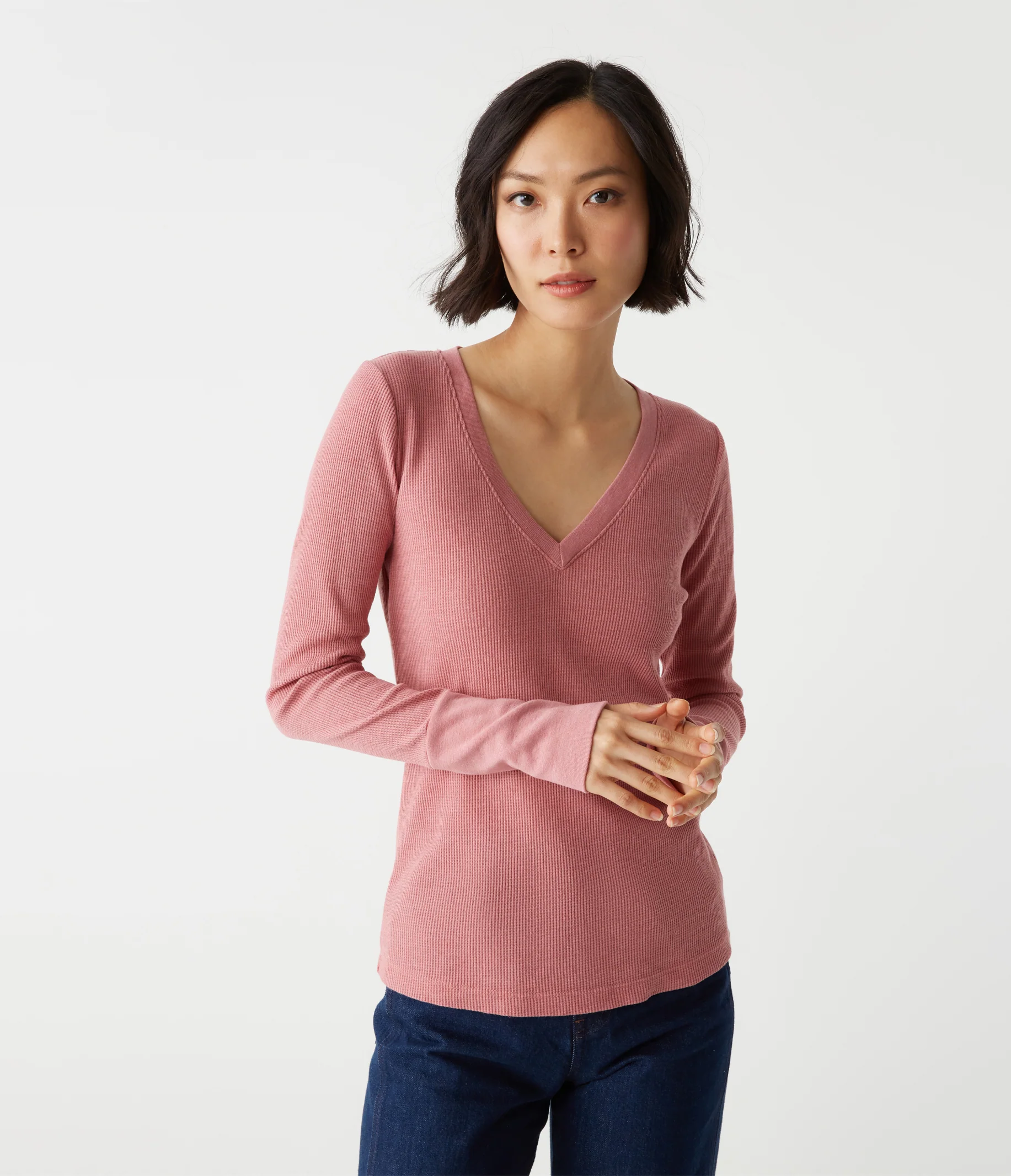 Romeo Thermal V-Neck Tee - Image 25
